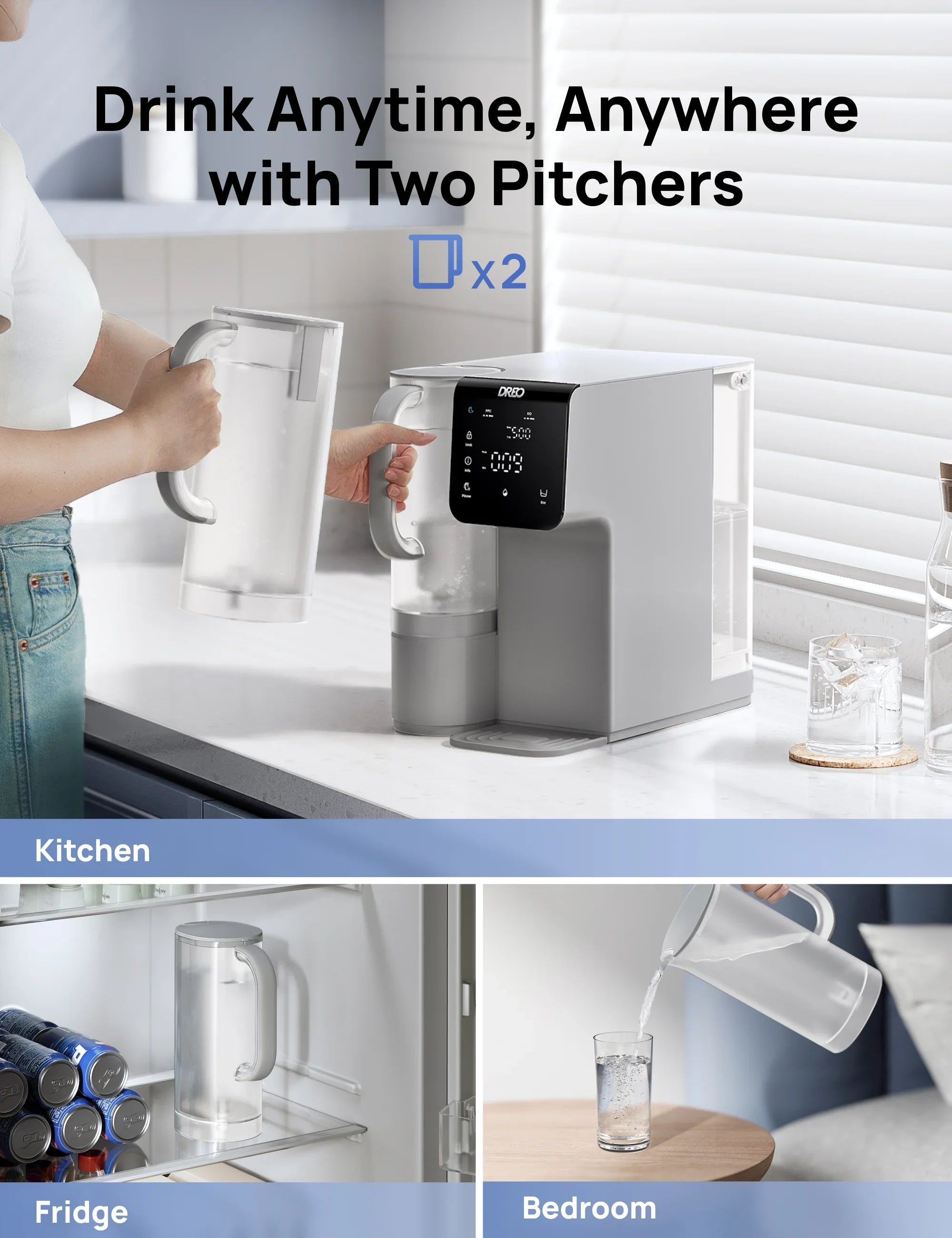 RO Countertop Water Filter WF511 - DREO