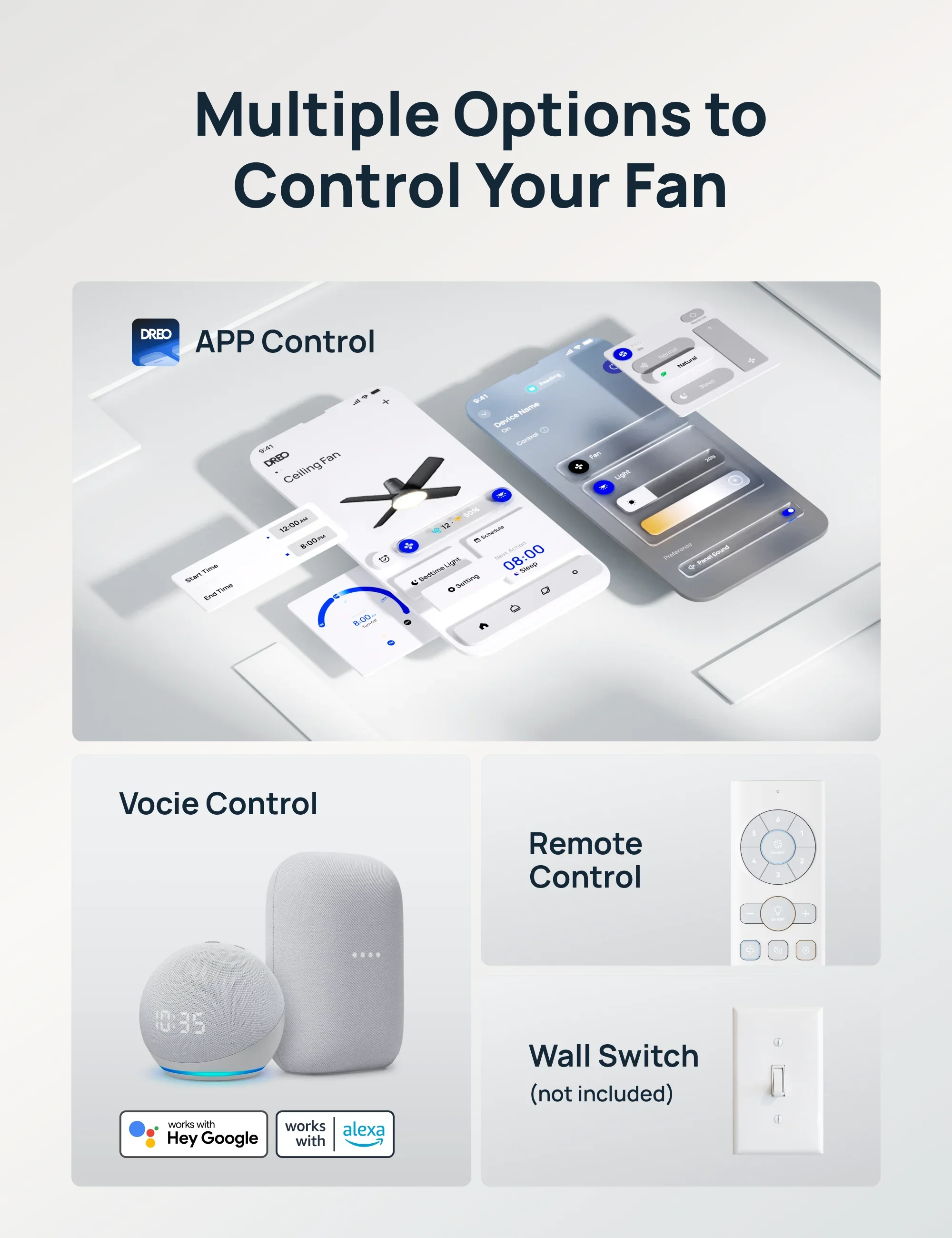 Smart Ceiling Fan CLF513S - DREO