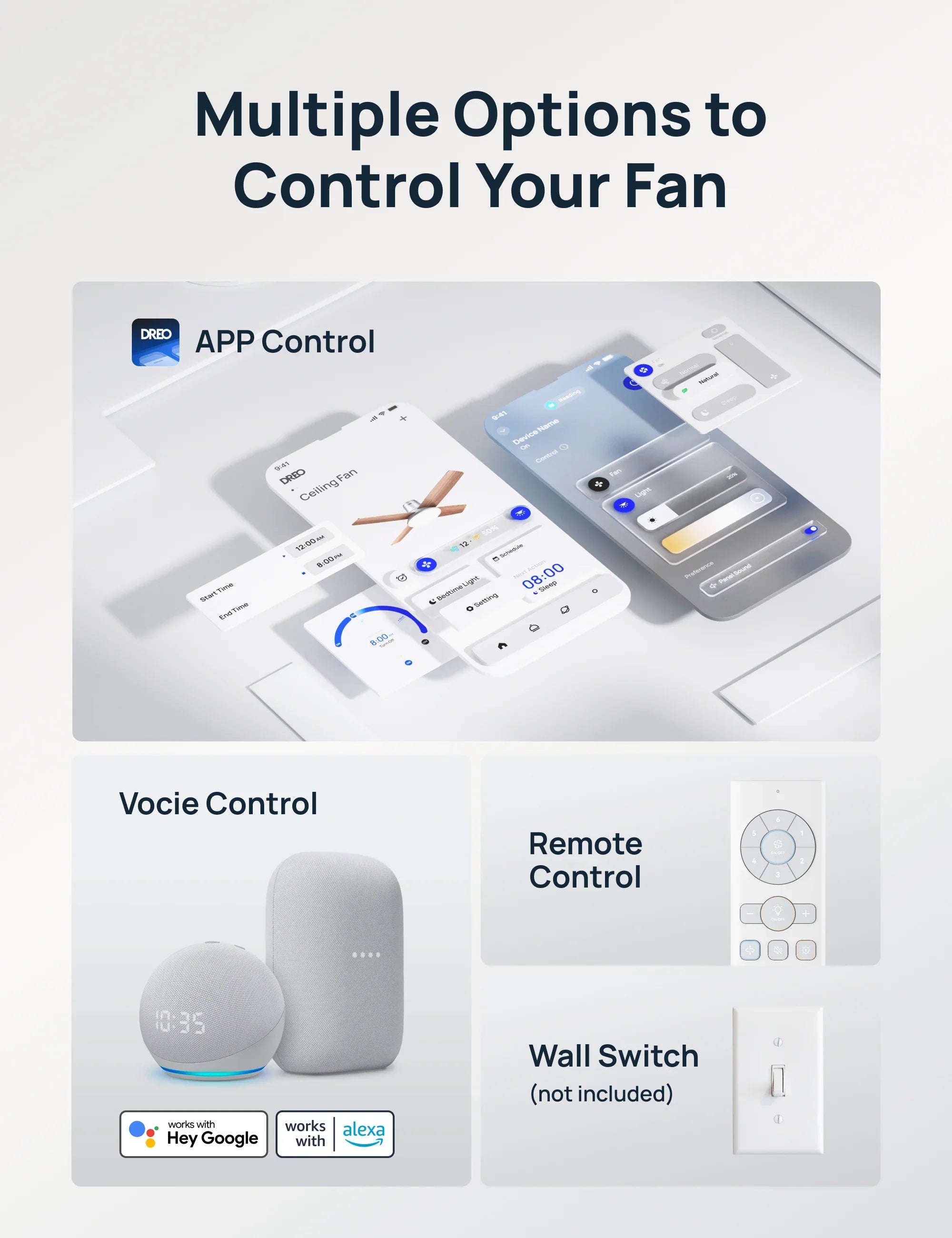 Smart Ceiling Fan CLF513S - DREO