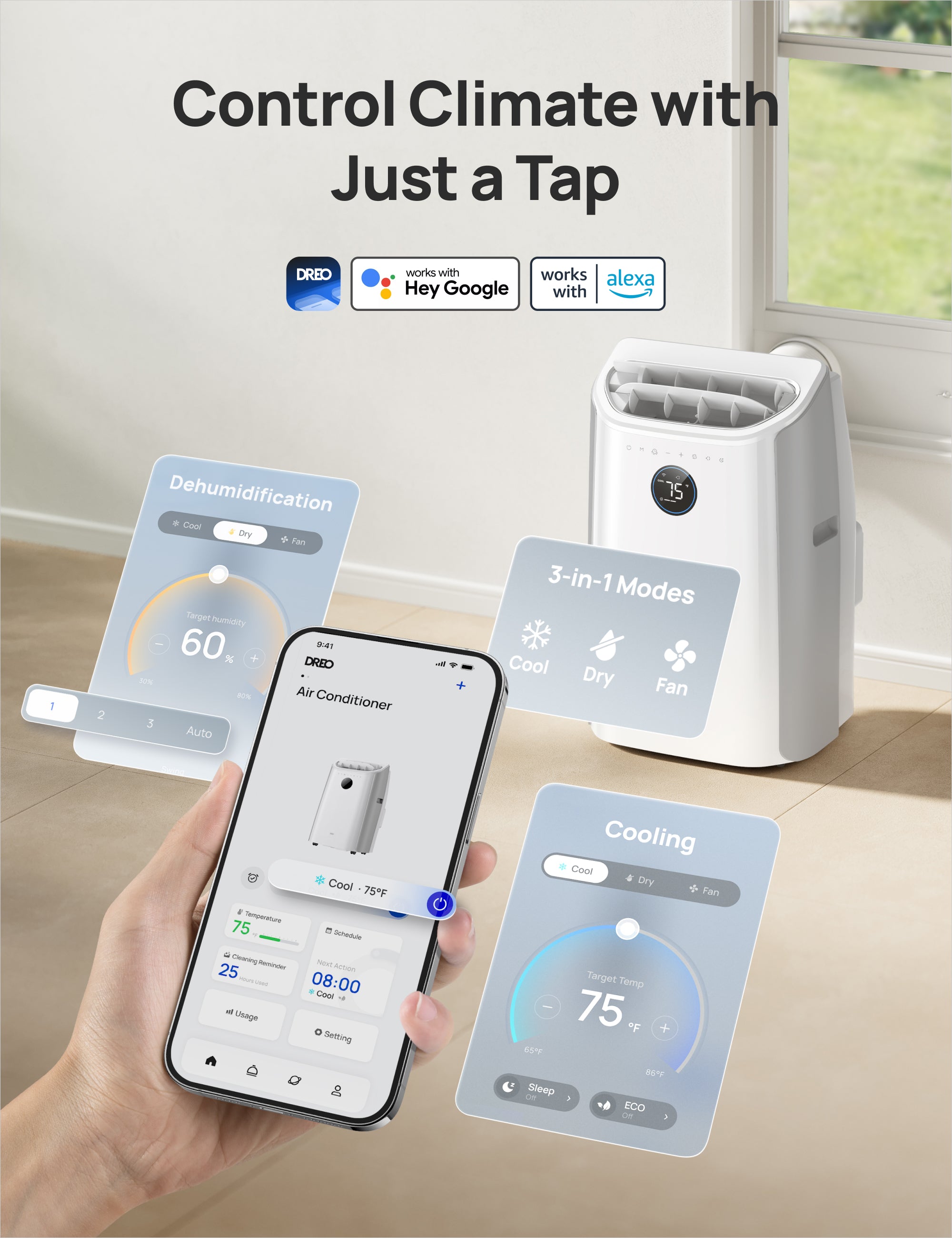 Smart Air Conditioner AC516S (New)