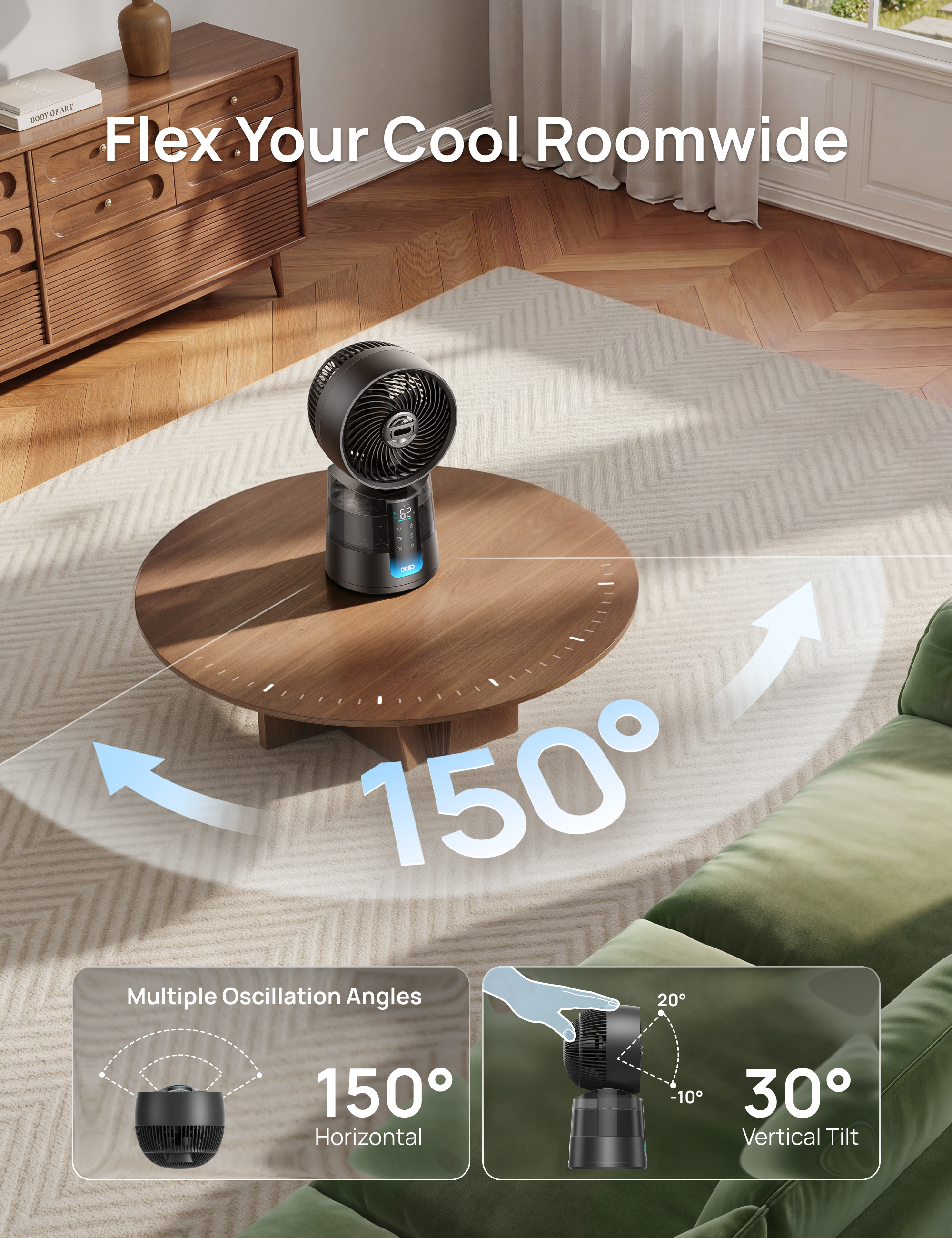 TurboCool™ Misting Fan 516S & TurboCool™ Misting Fan 765S