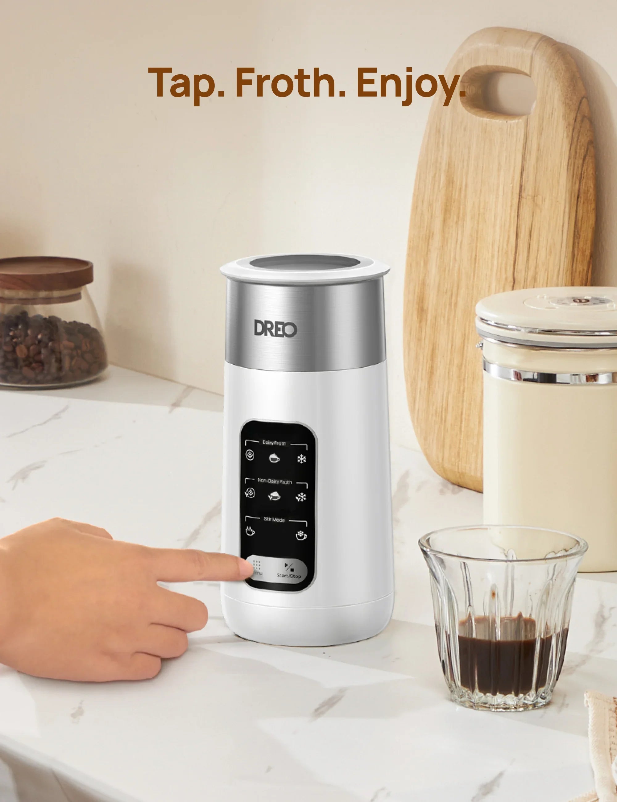 BaristaMaker Milk Frother Air - DREO
