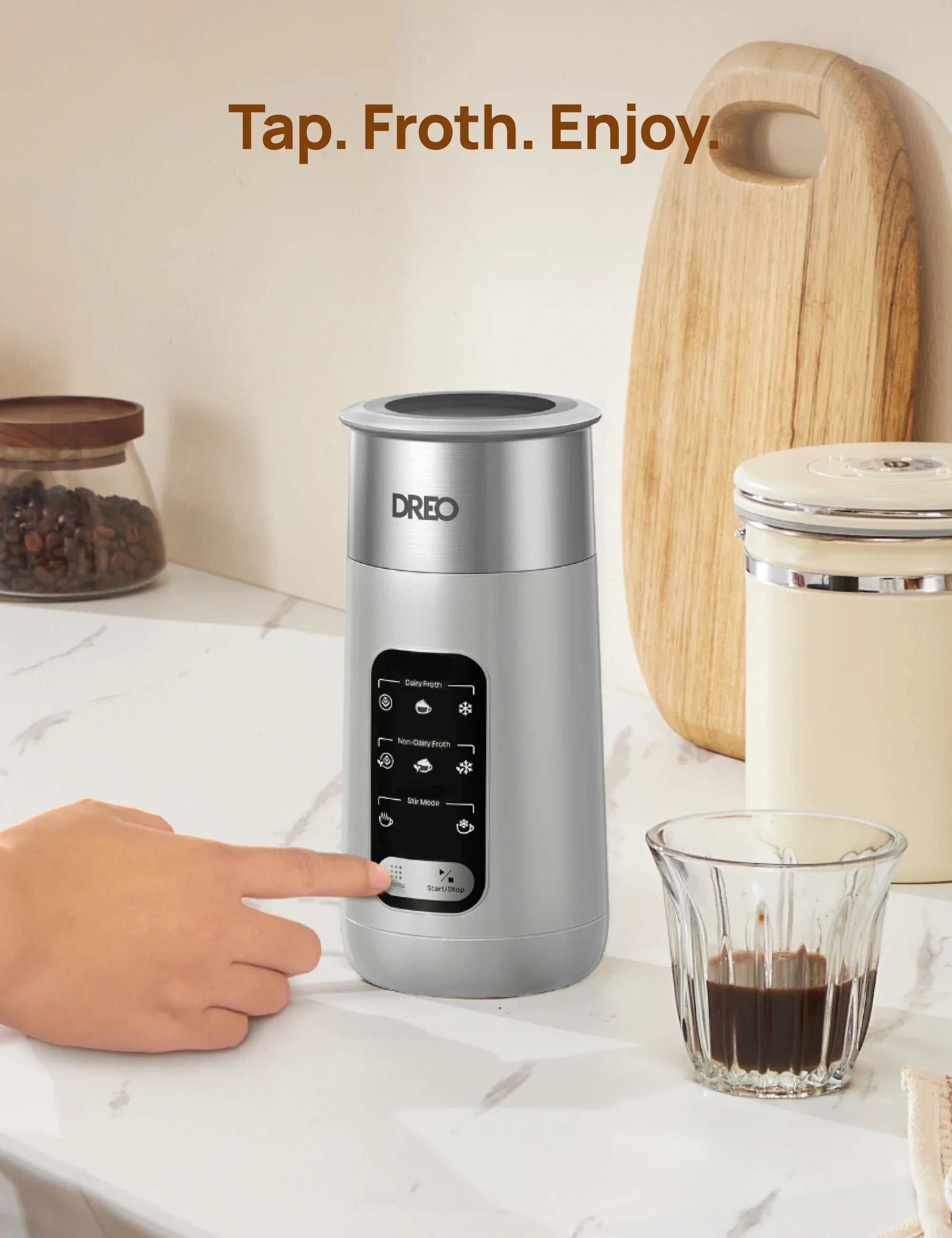 BaristaMaker Milk Frother Air - DREO