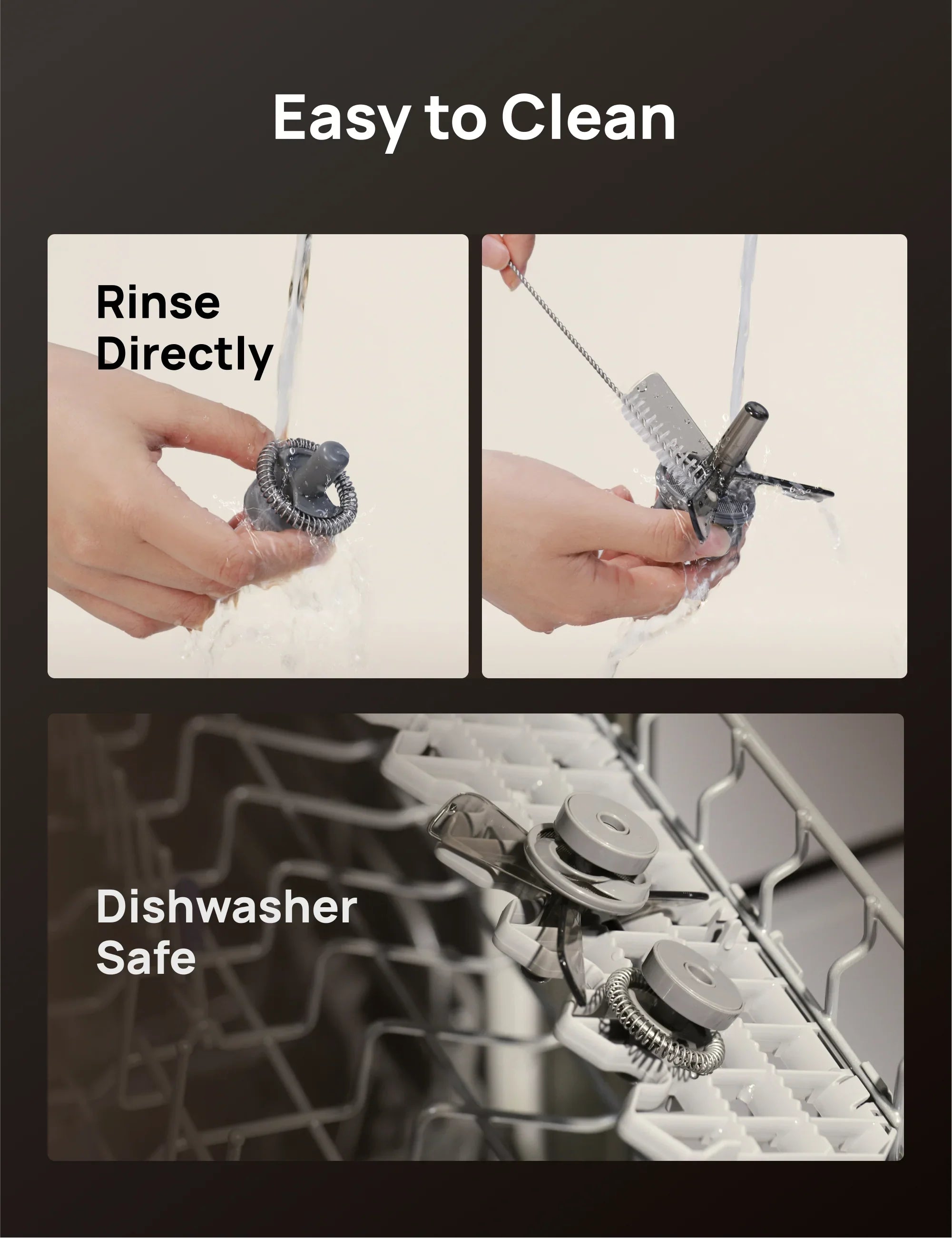 Whisk Set Replacement for BaristaMaker Milk Frother - DREO