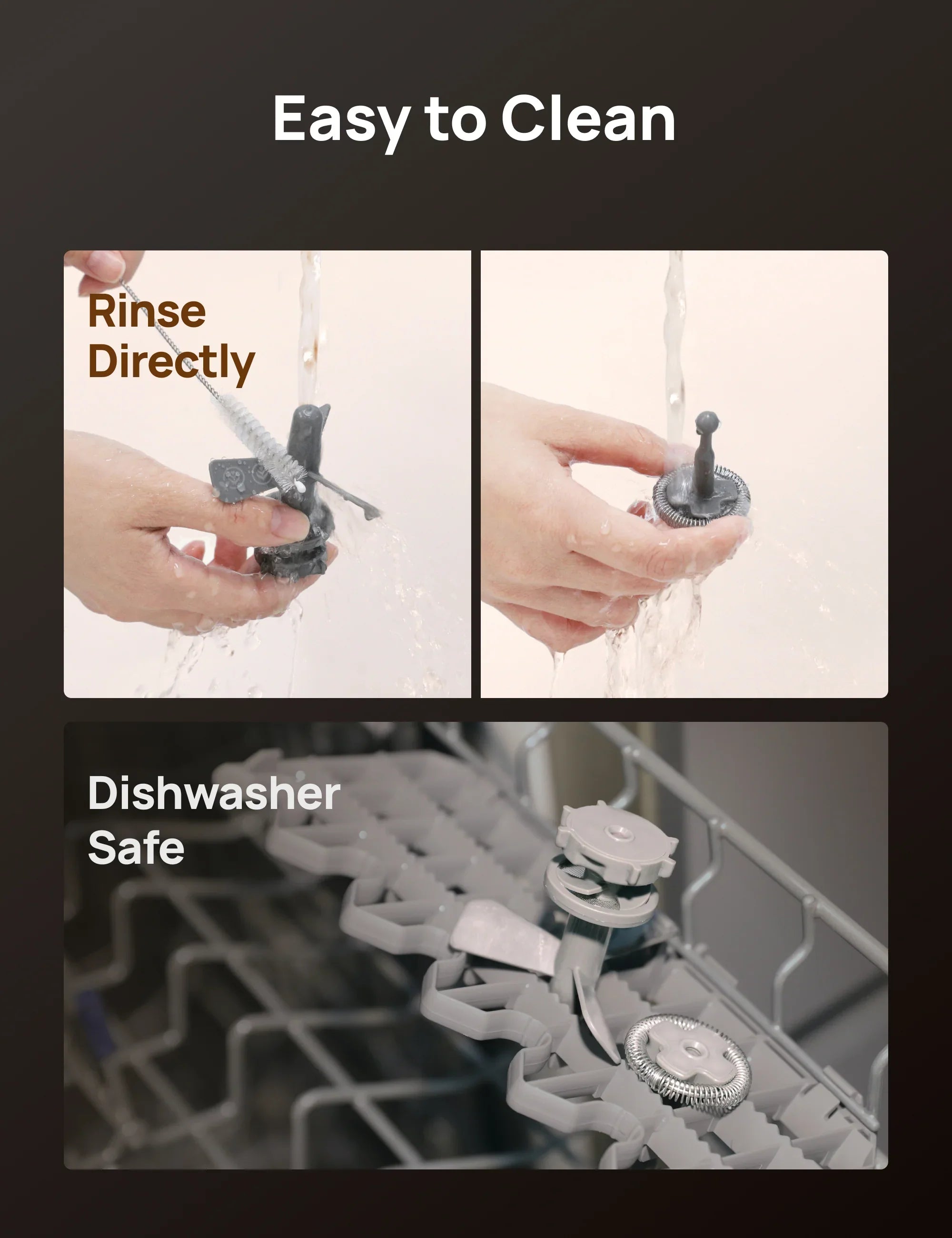 Whisk Set Replacement for BaristaMaker Milk Frother Air - DREO