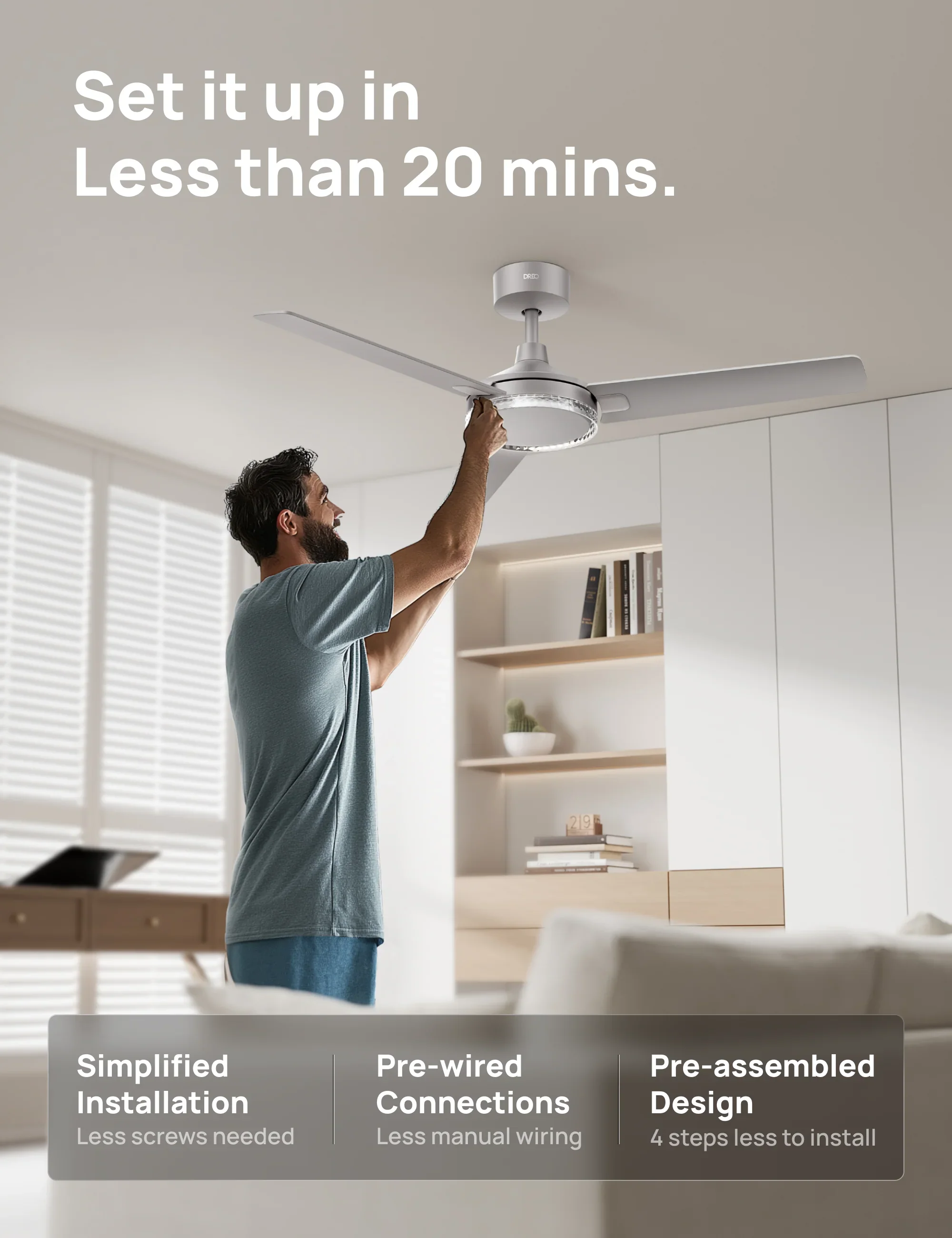 Ceiling Fan CLF334 - DREO