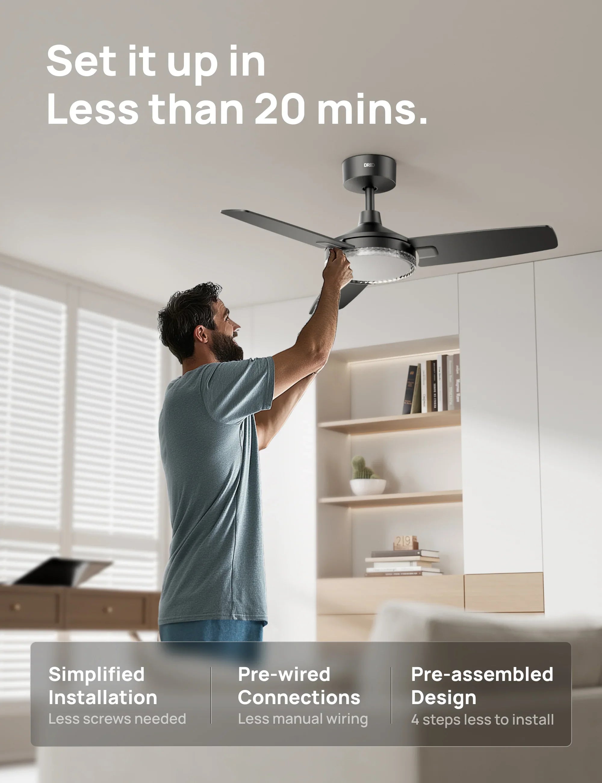 Smart Ceiling Fan CLF325S - DREO