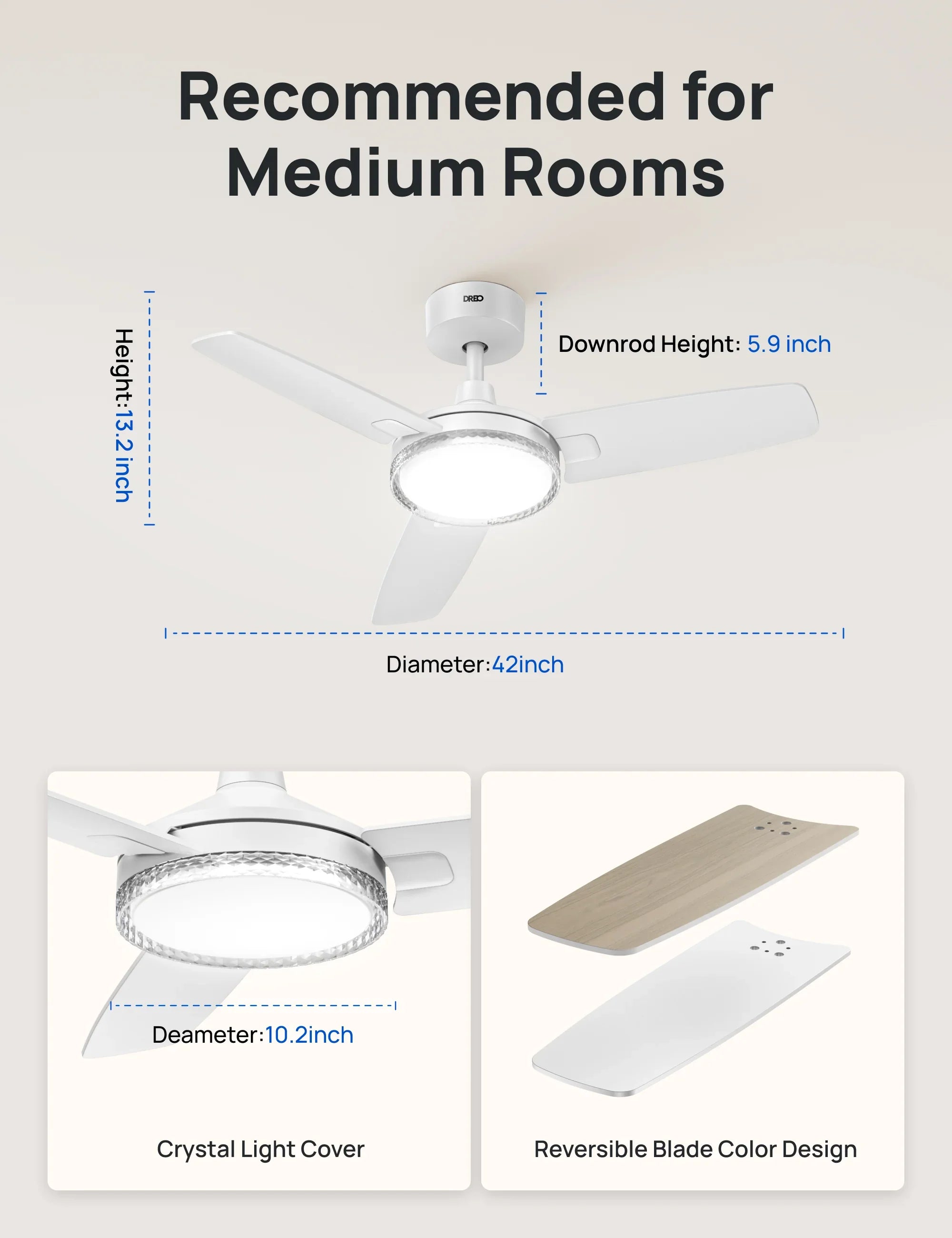 Ceiling Fan CLF325 - DREO