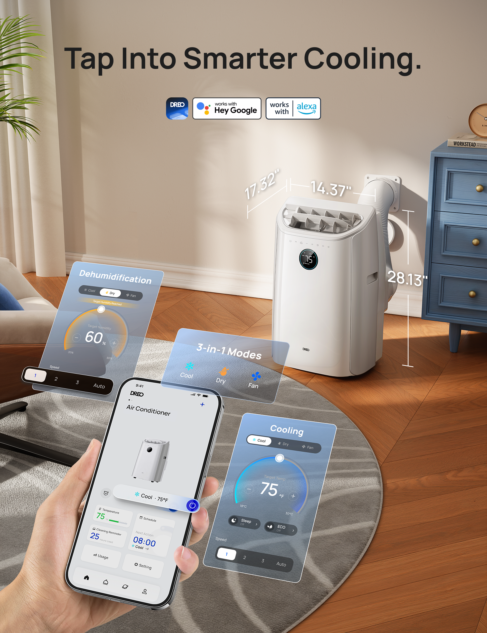 Smart Air Conditioner 516S (New)