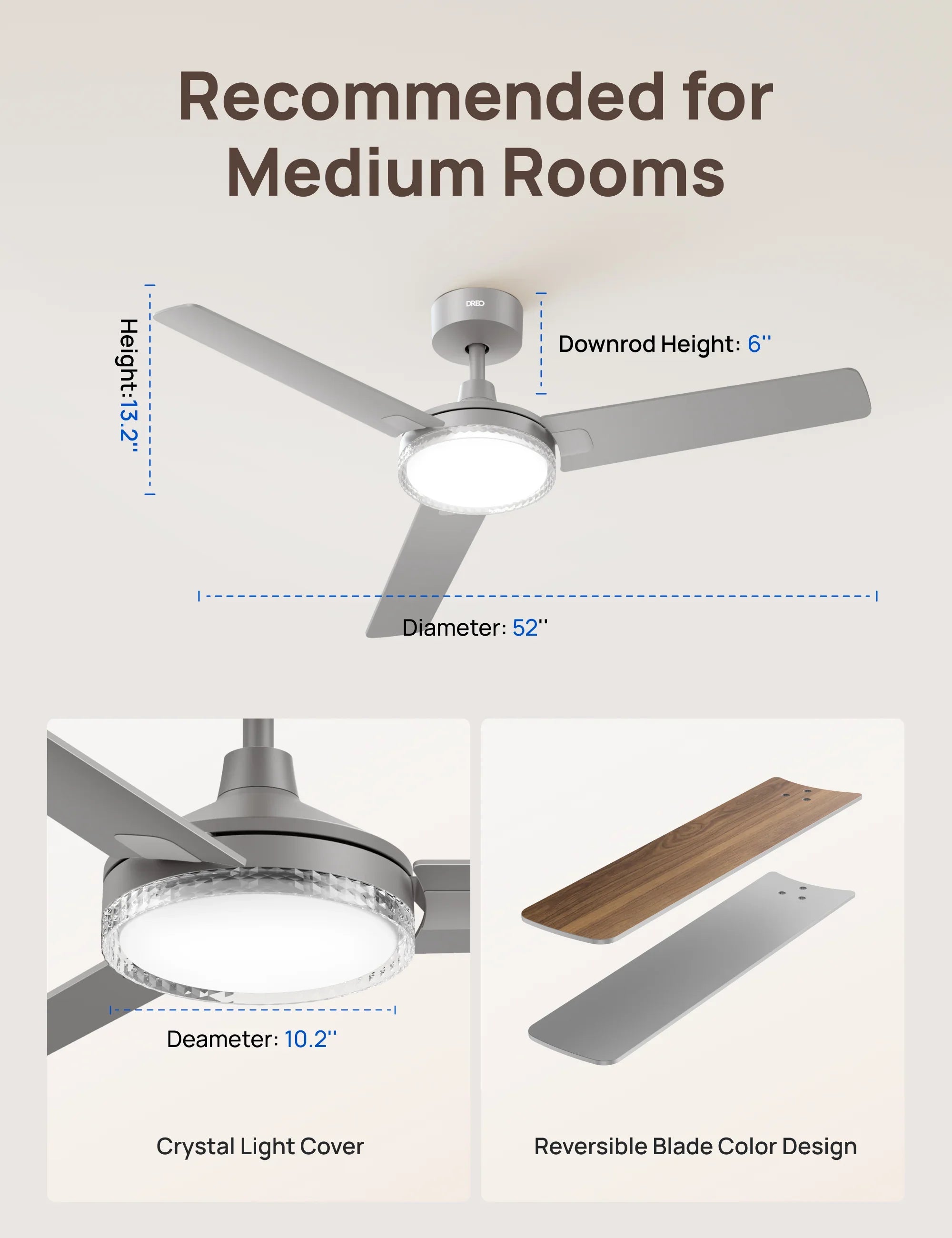 Ceiling Fan CLF334 - DREO