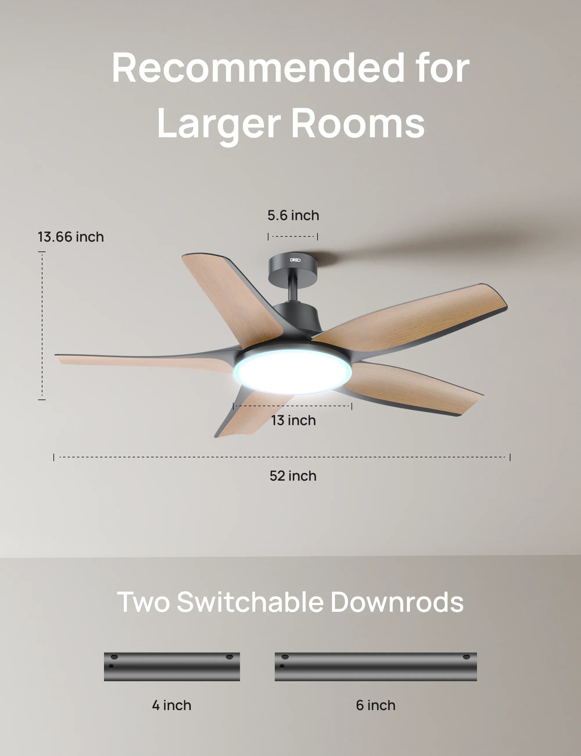 Smart Ceiling Fan CLF712S - DREO