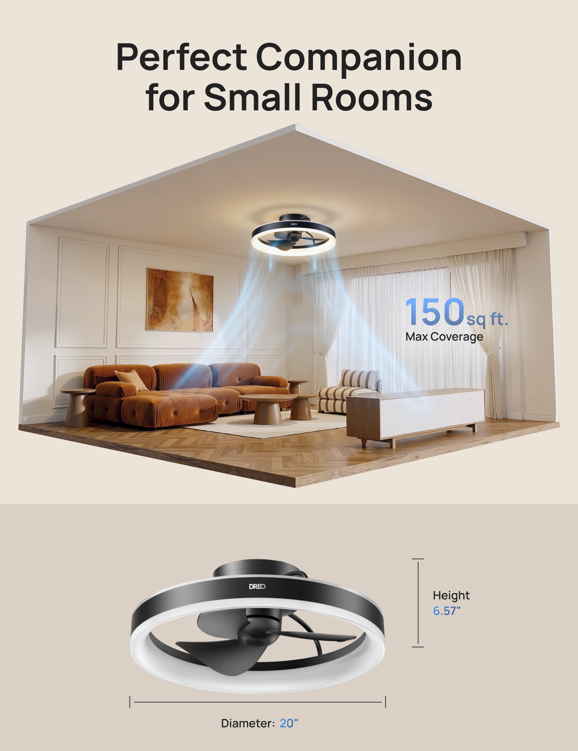 Ceiling Fan 510S (RGBIC)