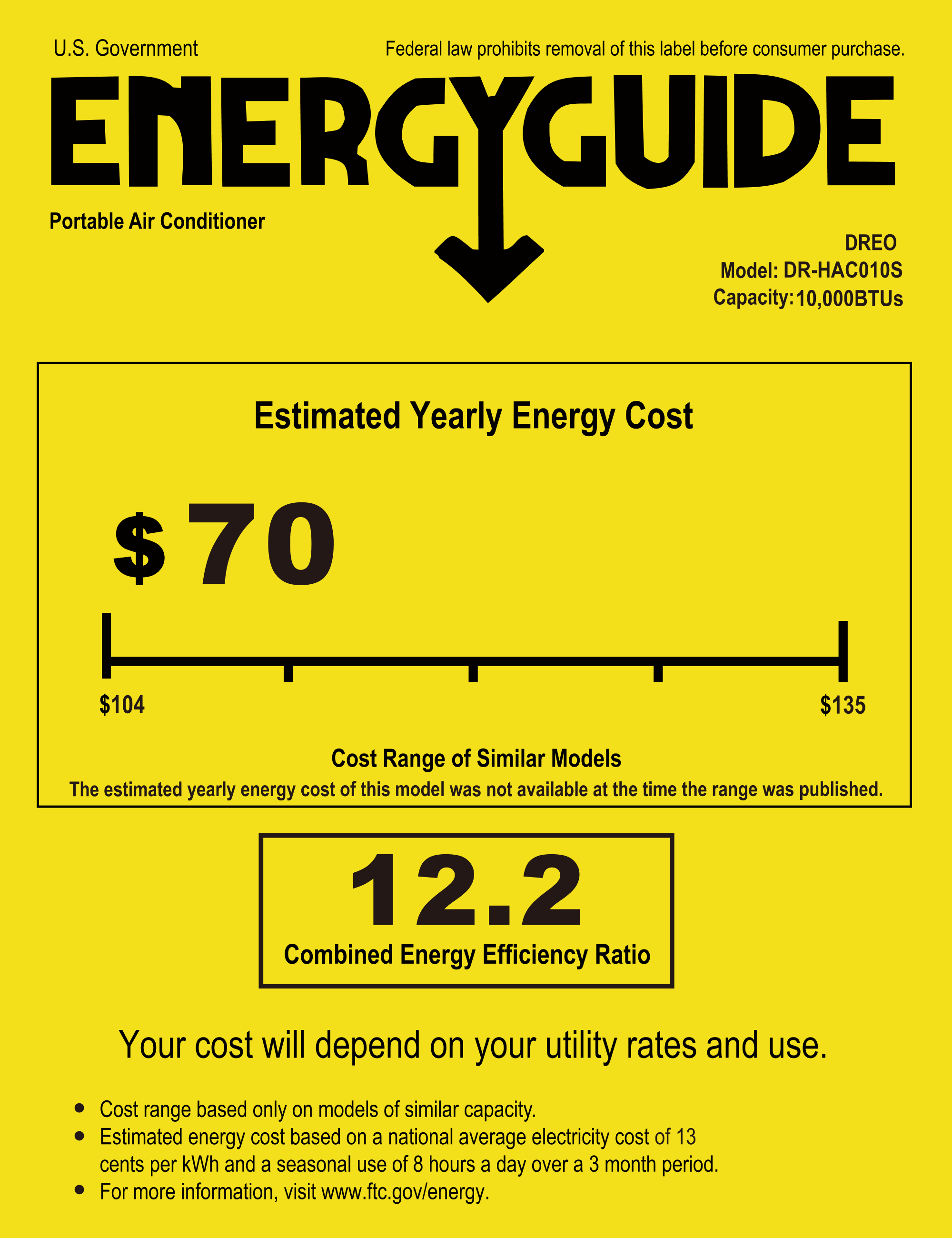 Portable Air Conditioner 740S