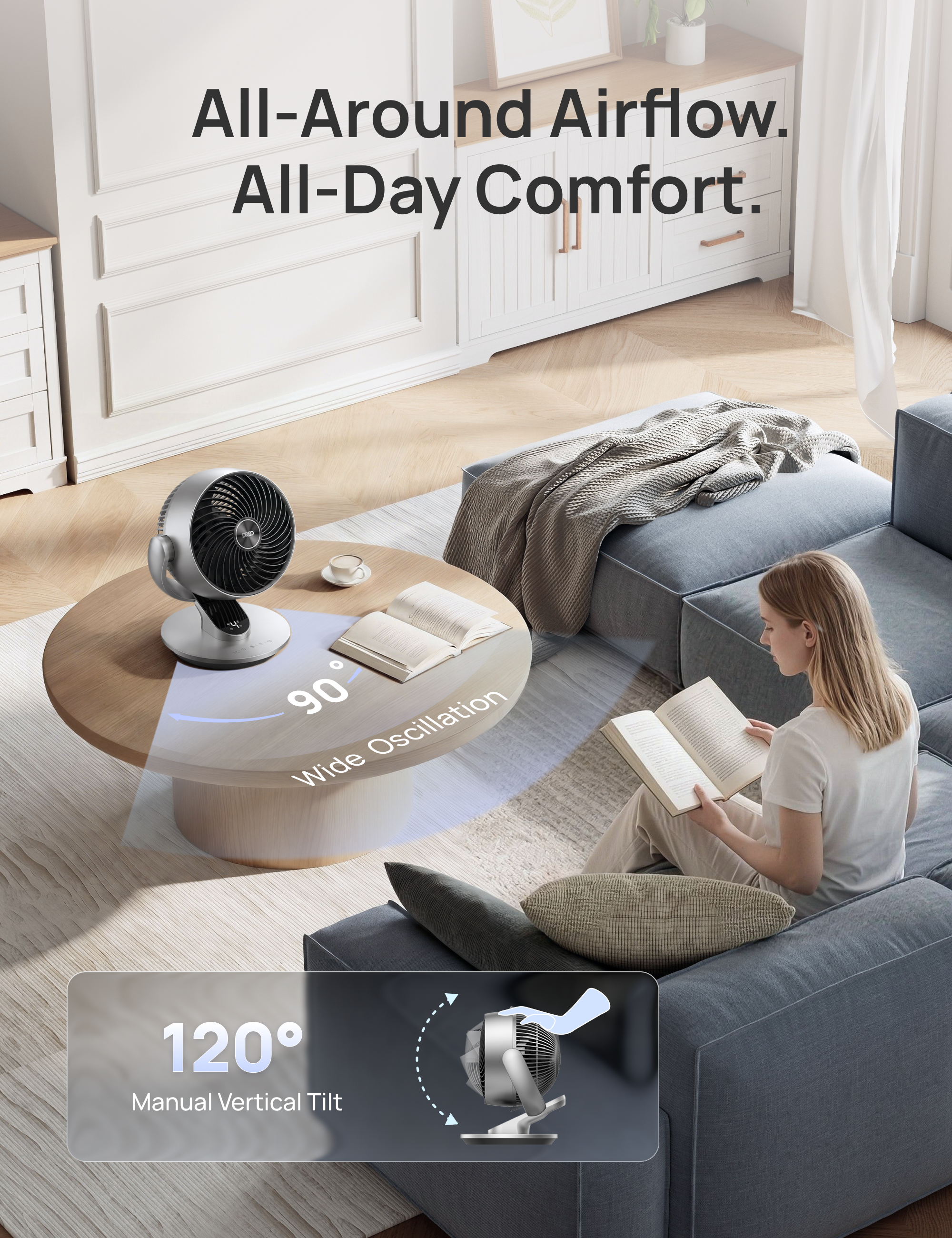 TurboPoly™ Table Fan 511S