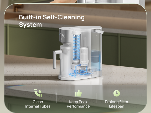 Built-in Self-Cleaning
System