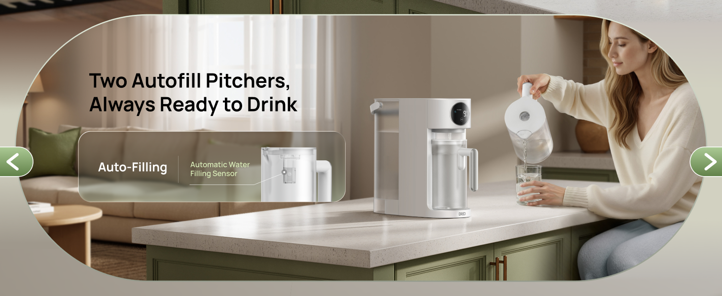 Two Autofill Pitchers