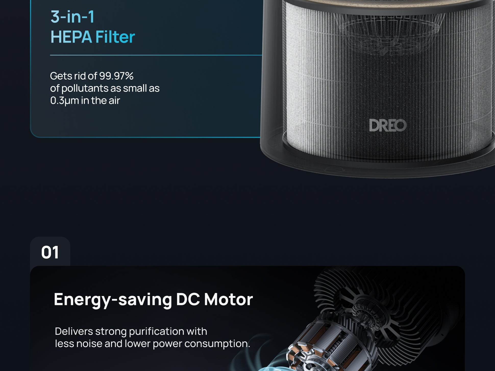 Energy-saving DC Motor