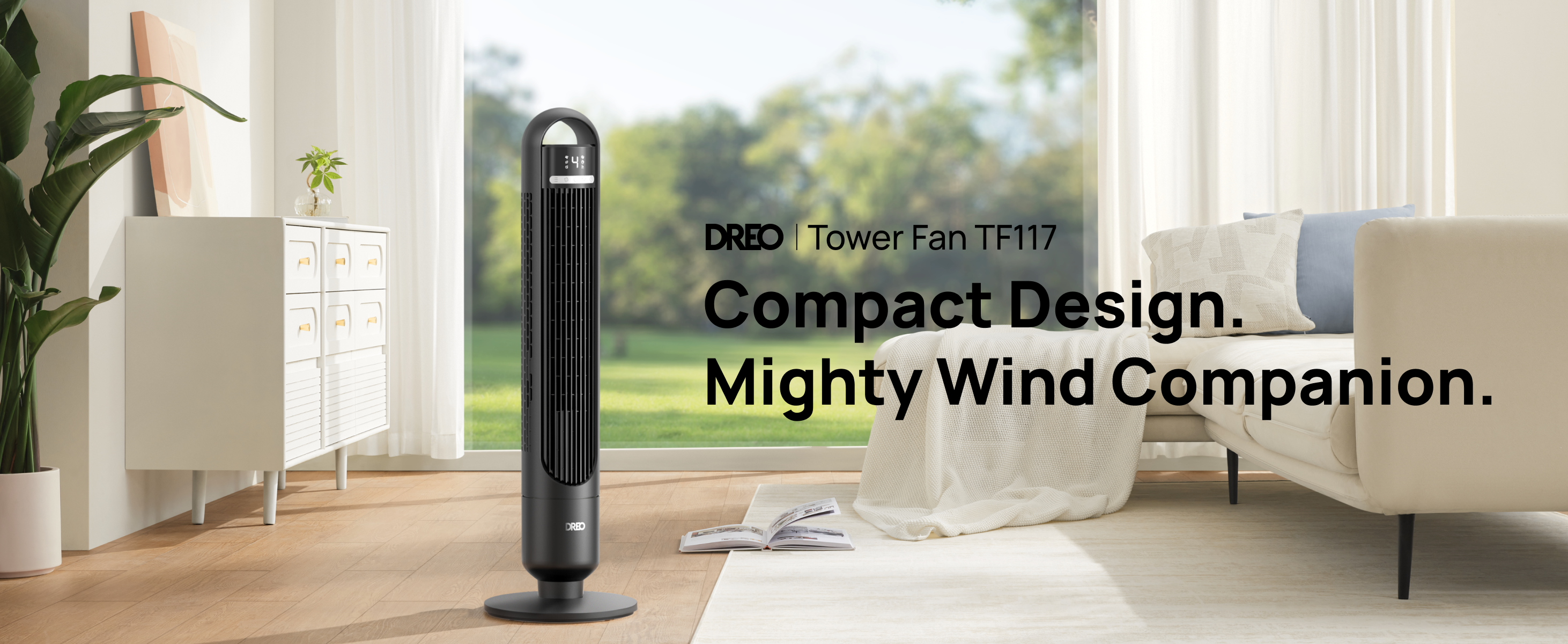 Compact Design.
Mighty Wind Companion.