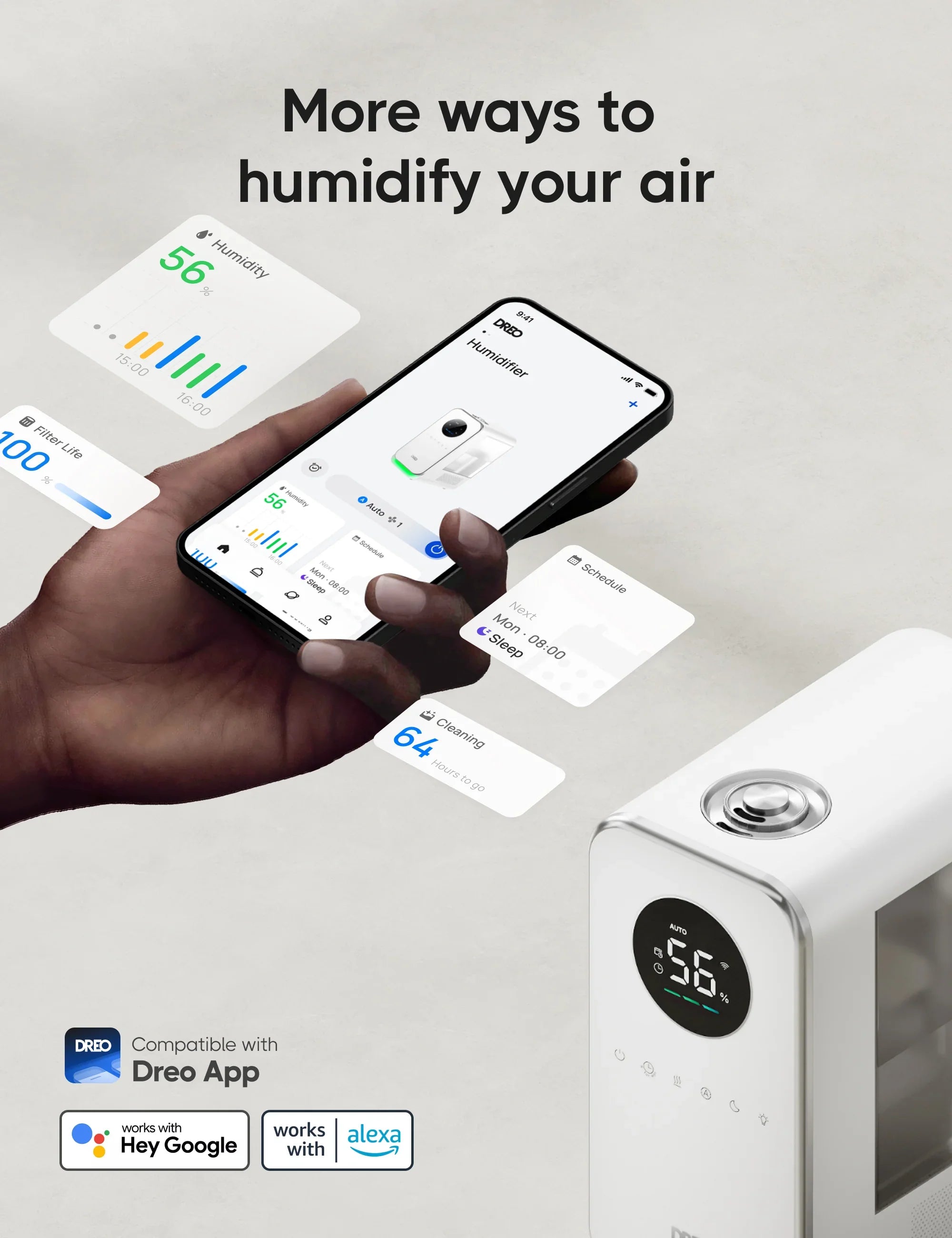 Smart Humidifier HM612S 5L - DREO