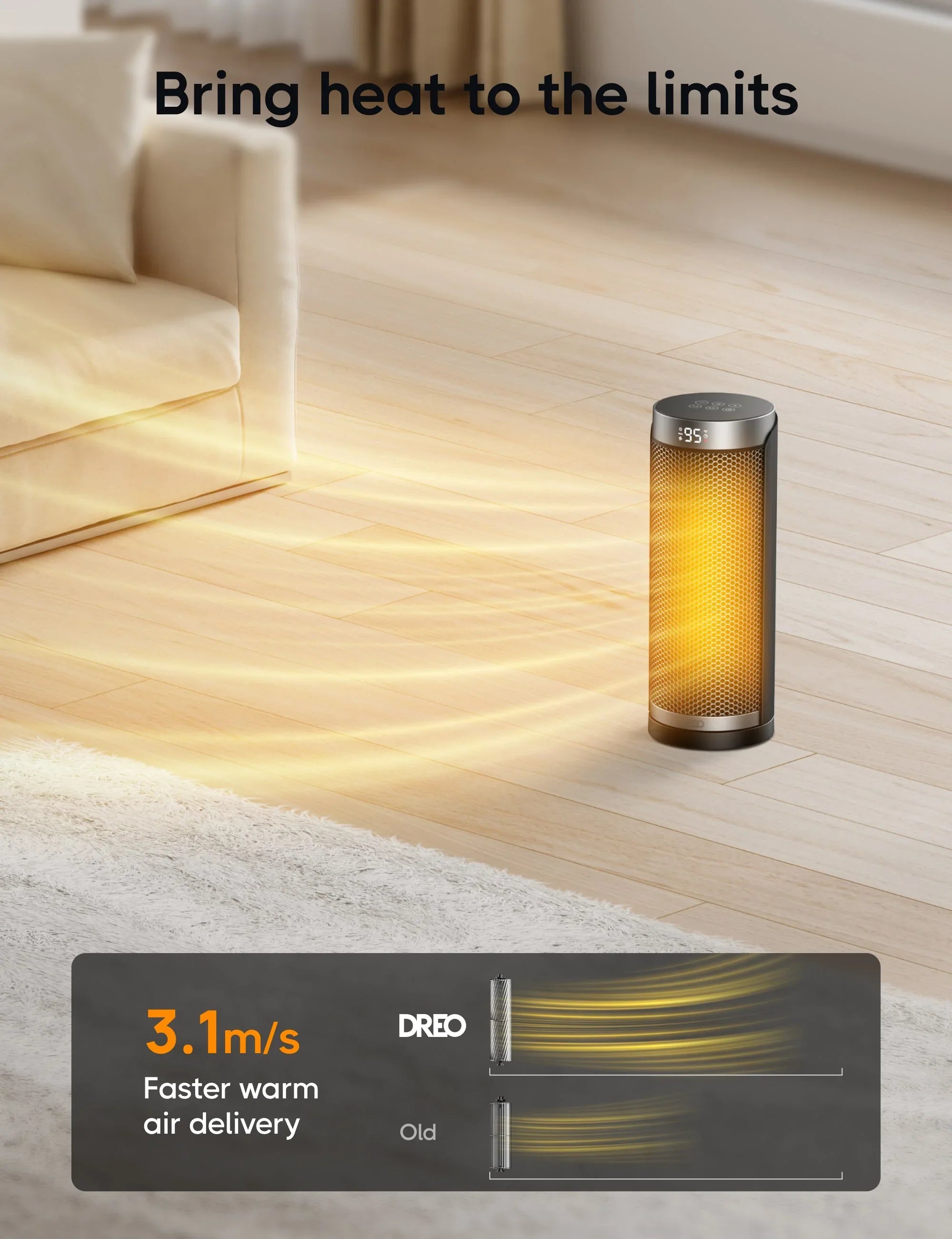 Space Heater Solaris Slim H3 (ALCI) - DREO