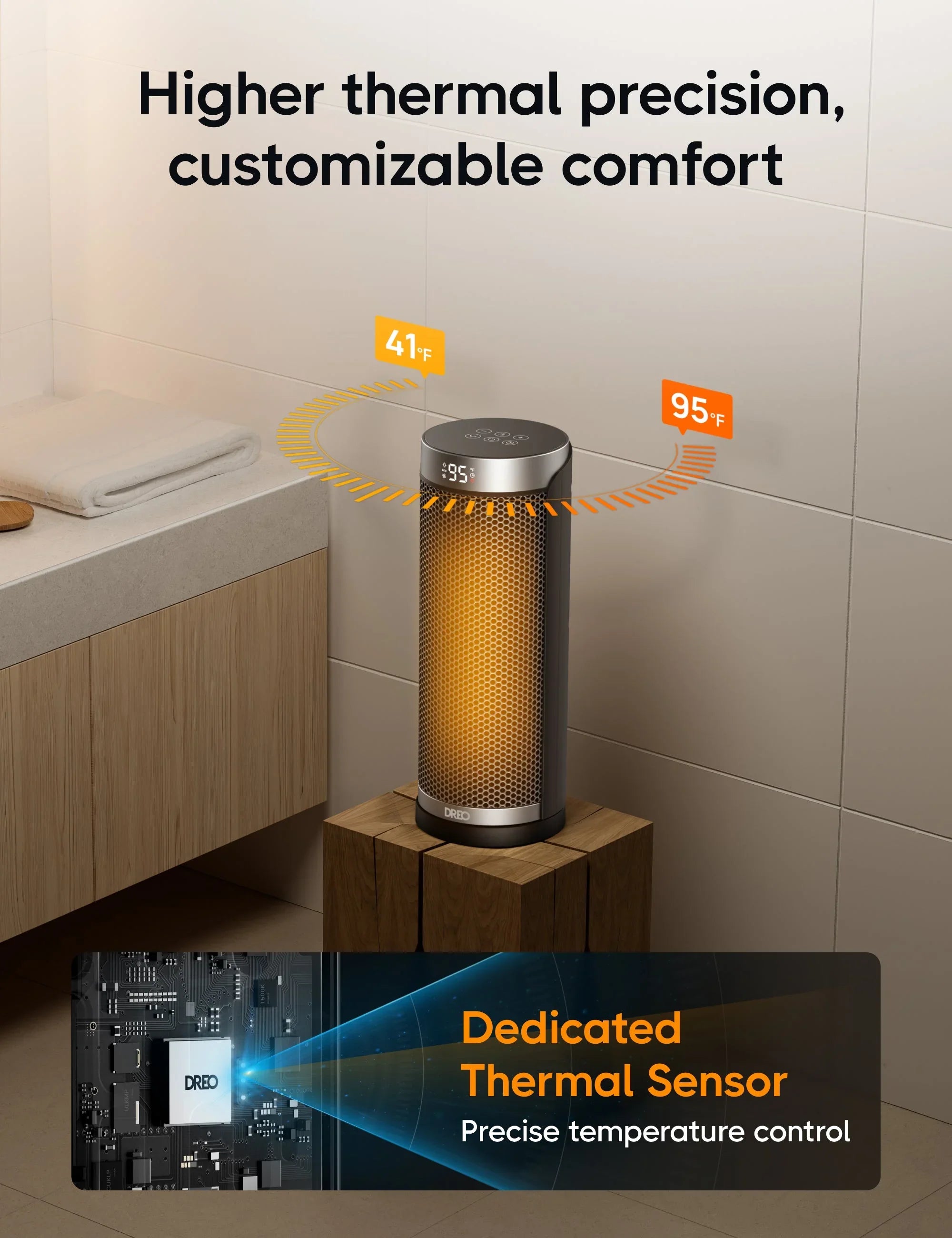 Space Heater Solaris Slim H3 (ALCI) - DREO