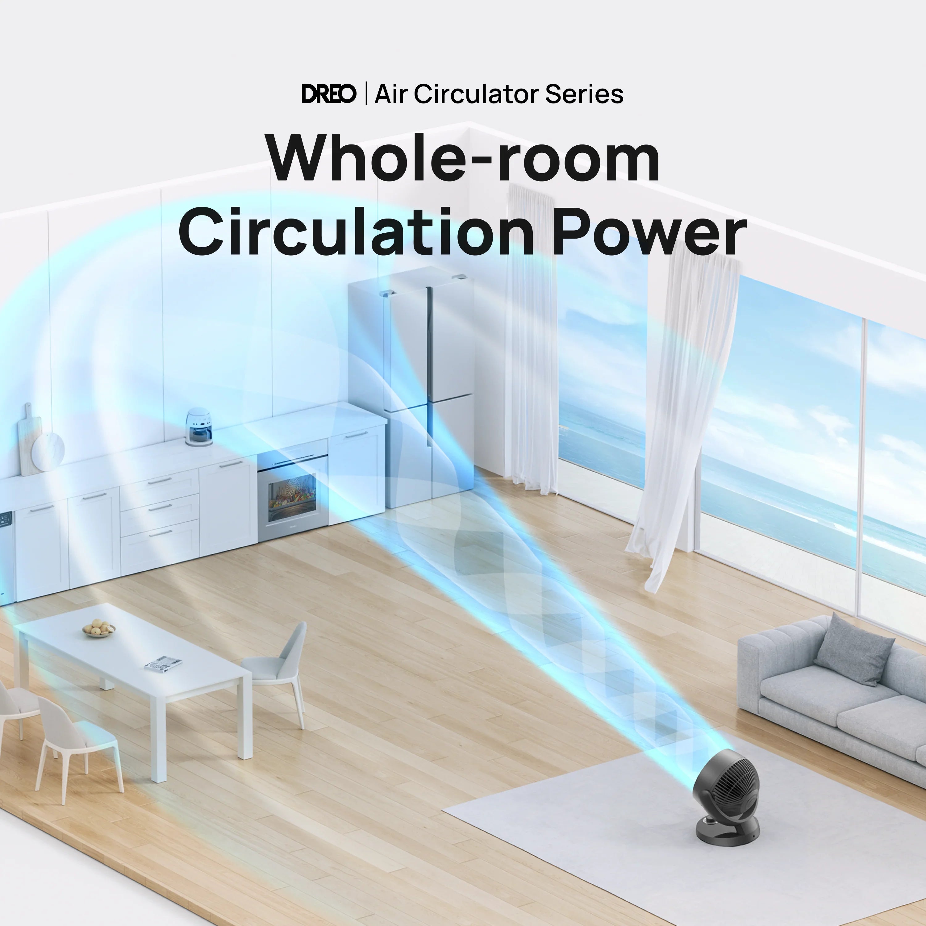TurboPoly™ Table Fan 419 - DREO