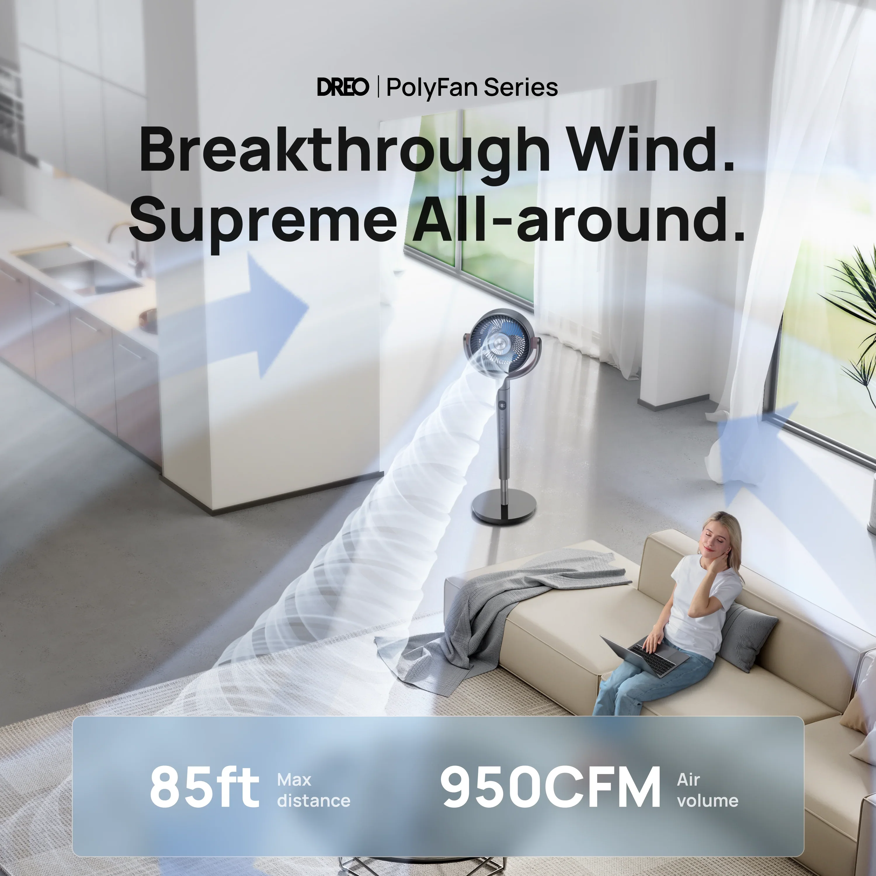 TurboPoly™ Fan 610 - DREO