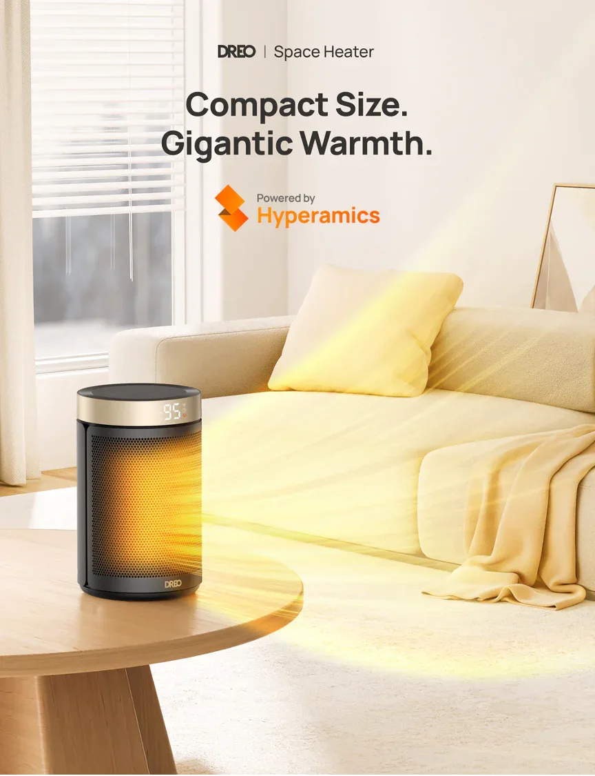 DREO: Revolutionizing Energy Efficient Space Heating with Innovative W