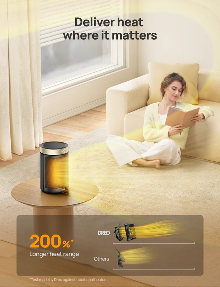 Stay Warm and Cozy with DREO's Innovative Heaters