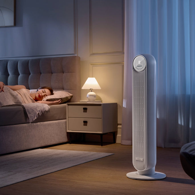 How to Choose a Quiet Tower Fan for Better Sleep in the Bedroom?