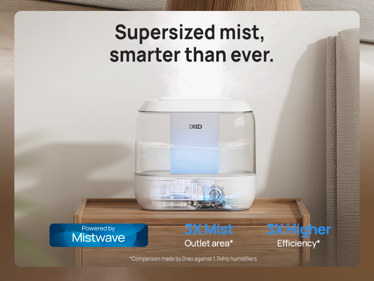 HM311 4L Humidifier White - DREO HM311 4L Humidifier White - DREO