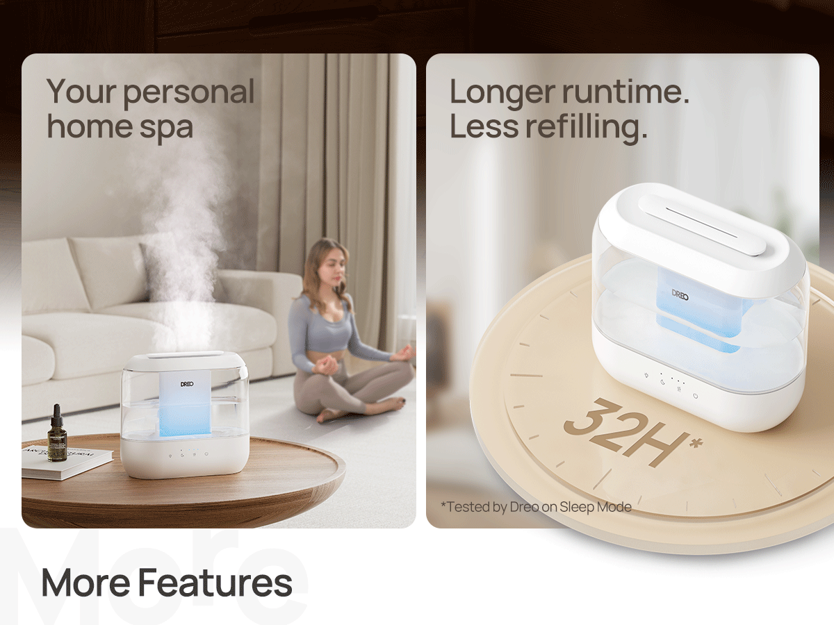 HM311 4L Humidifier White - DREO HM311 4L Humidifier White - DREO