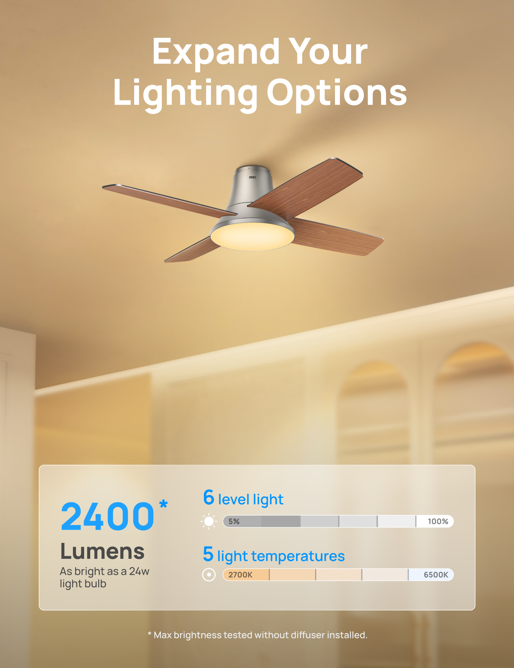 CLF513S Smart Ceiling Fan