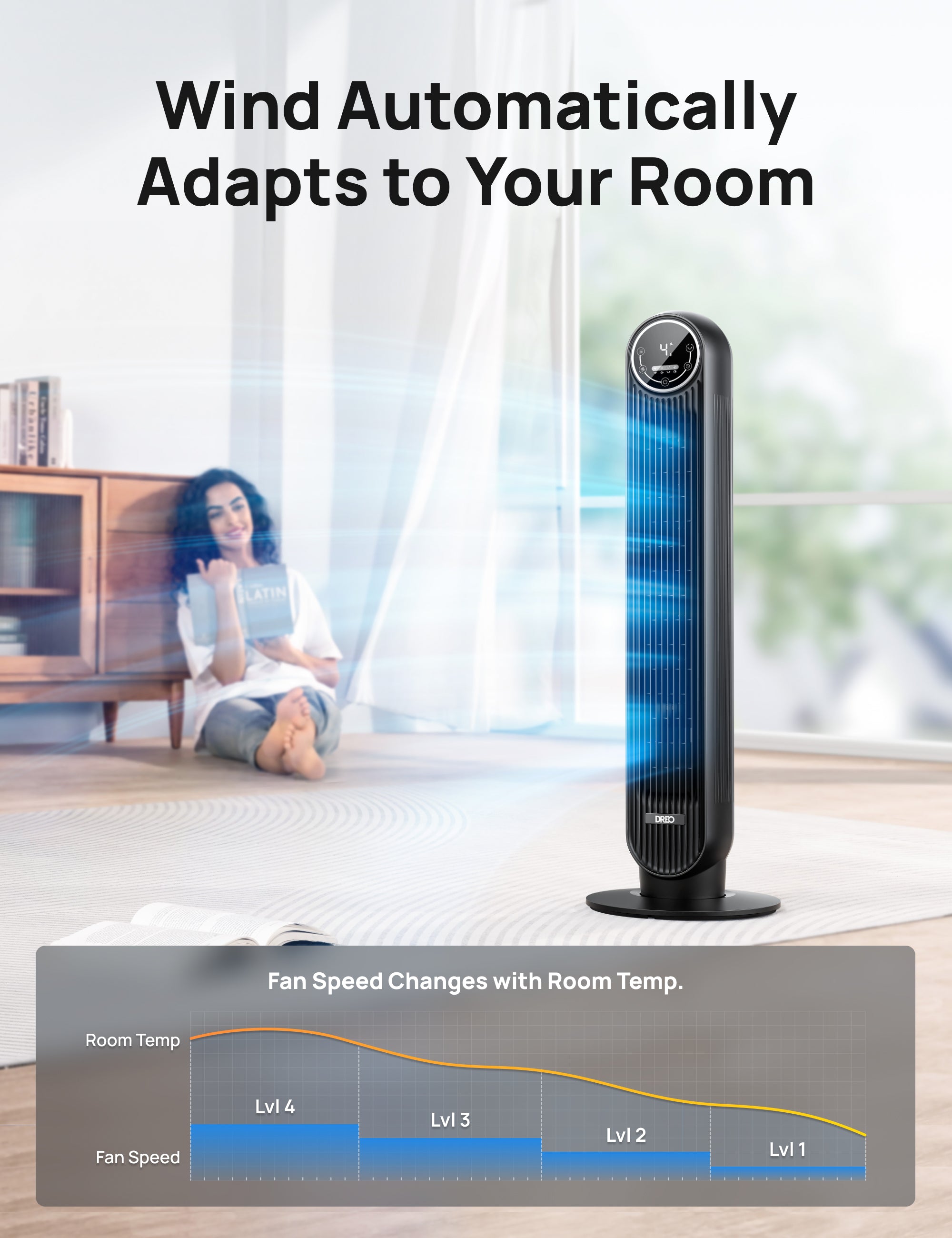 Smart Tower Fan Nomad One S