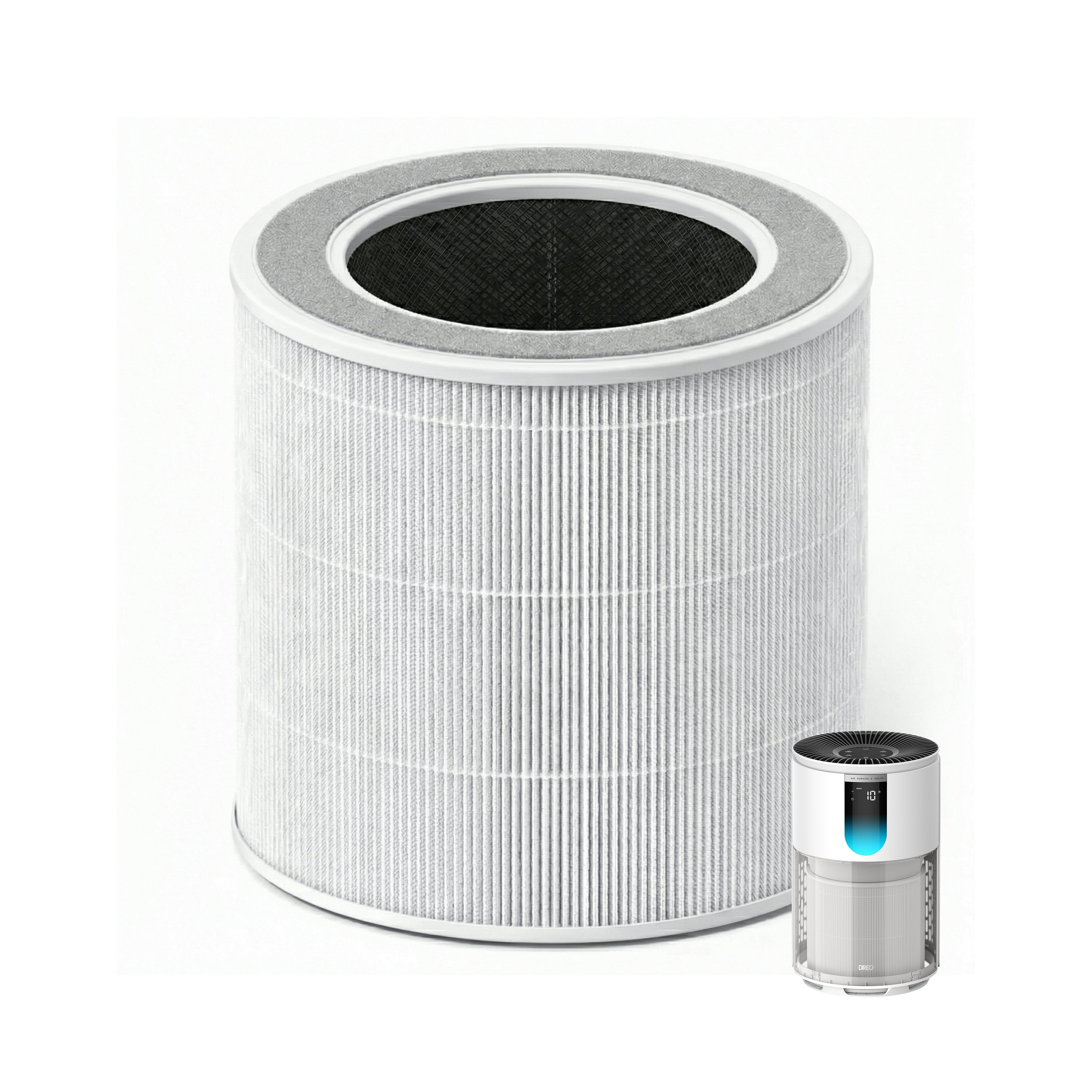 Air Purifier 3-in-1 HEPA Filter For 539/539S White