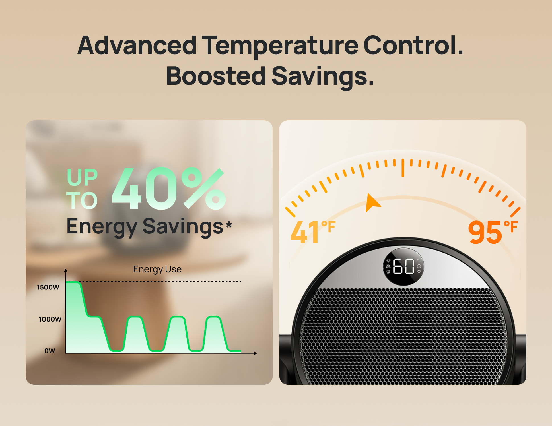 Advanced Temperature Control.