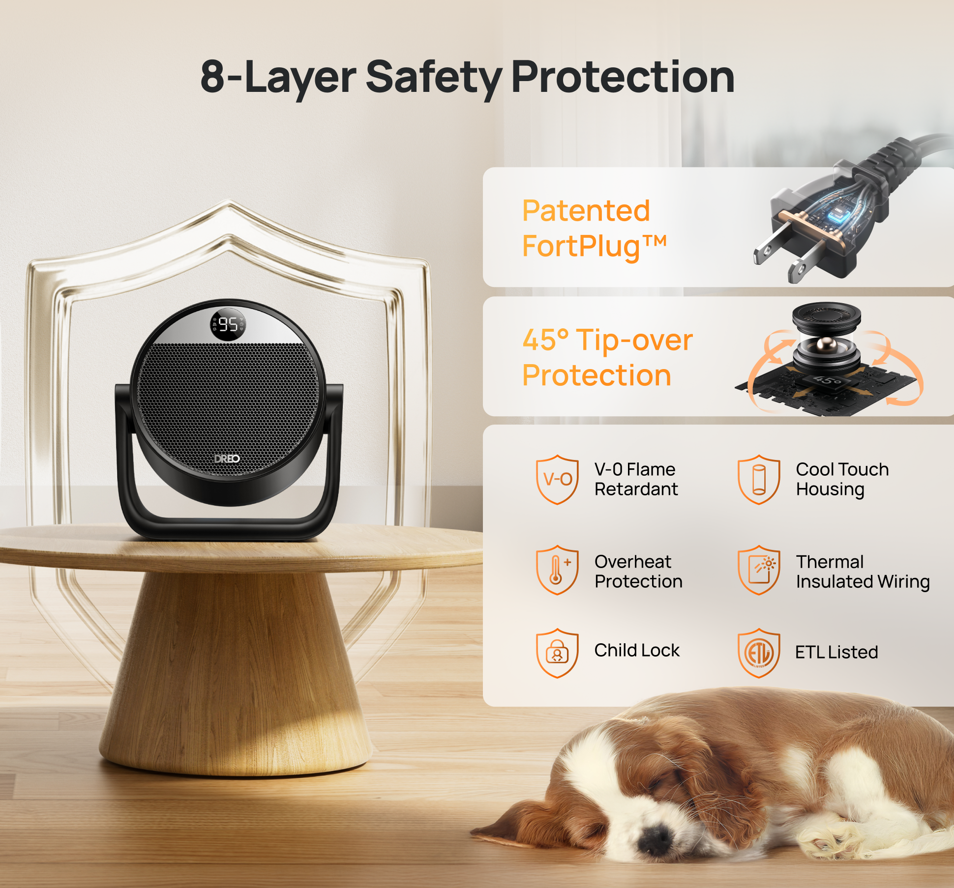 8-Layer Safety Protection