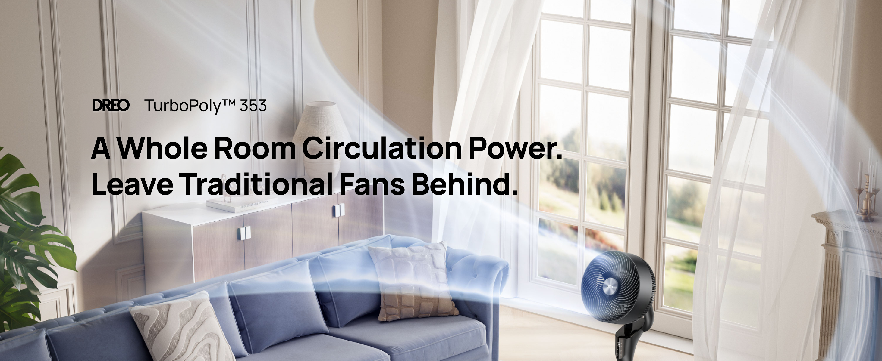A Whole Room Circulation Power.