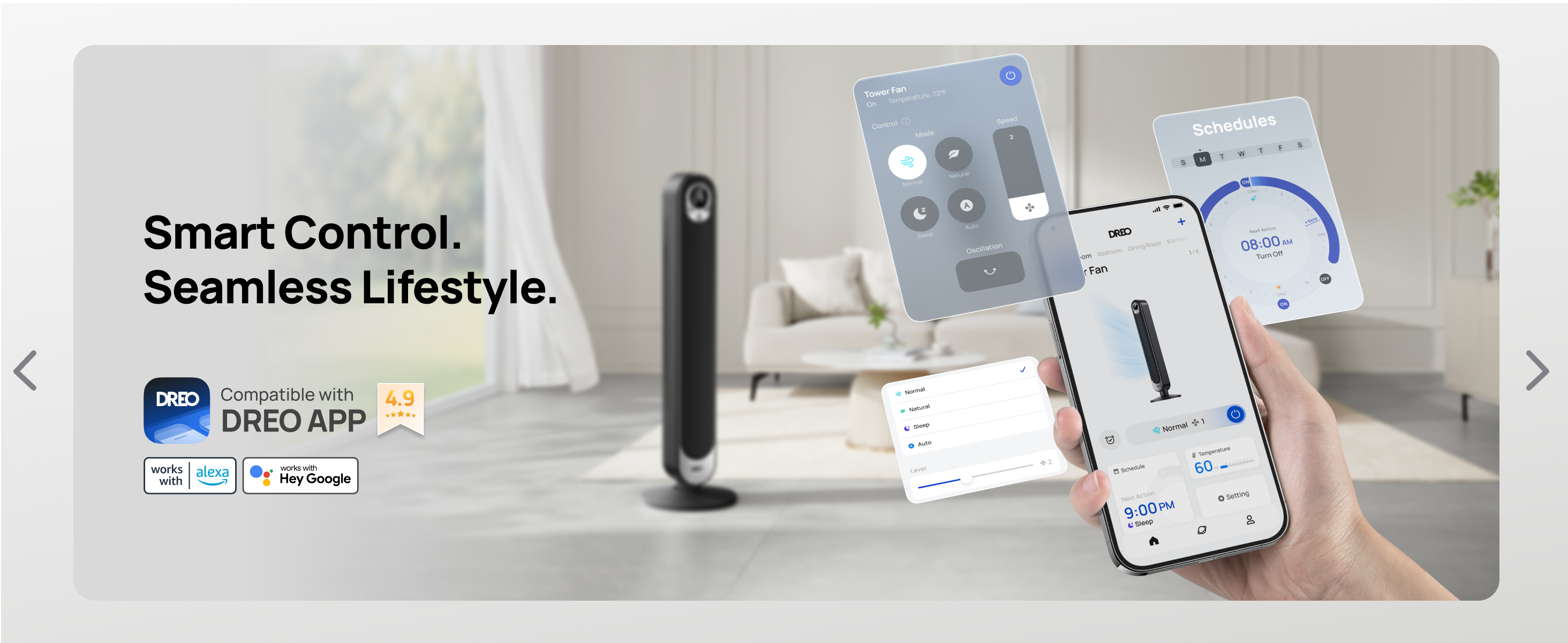 Smart Control.
Seamless Lifestyle.