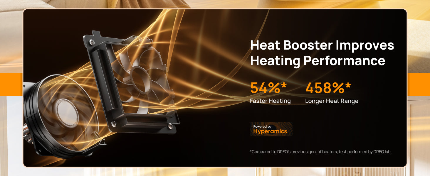 Heat Booster Improves
Heating Performance