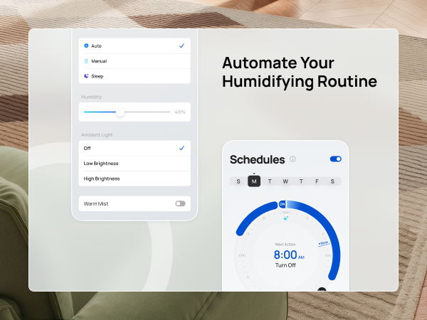 Automate Your
Humidifying Routine