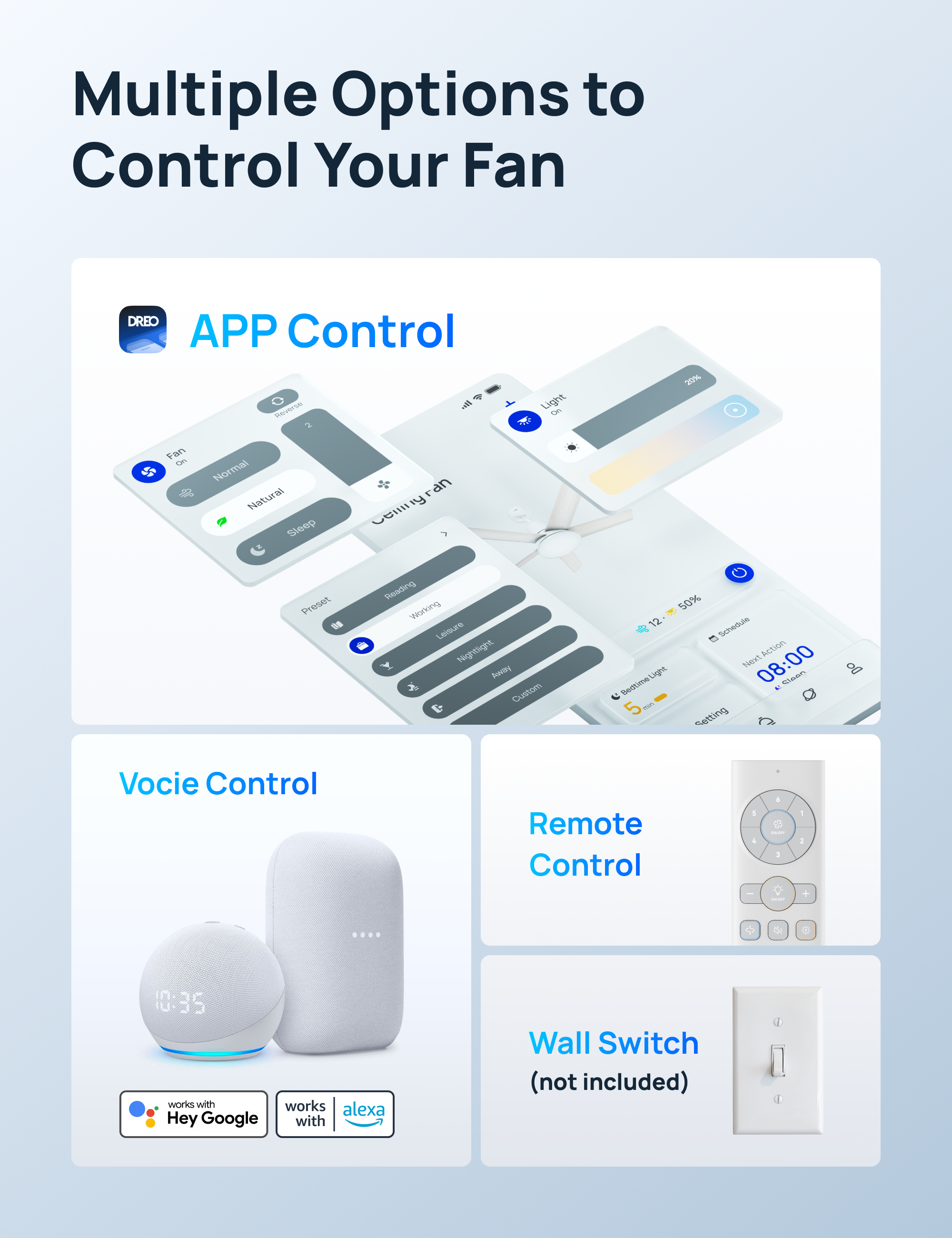 CLF521S Smart Ceiling Fan