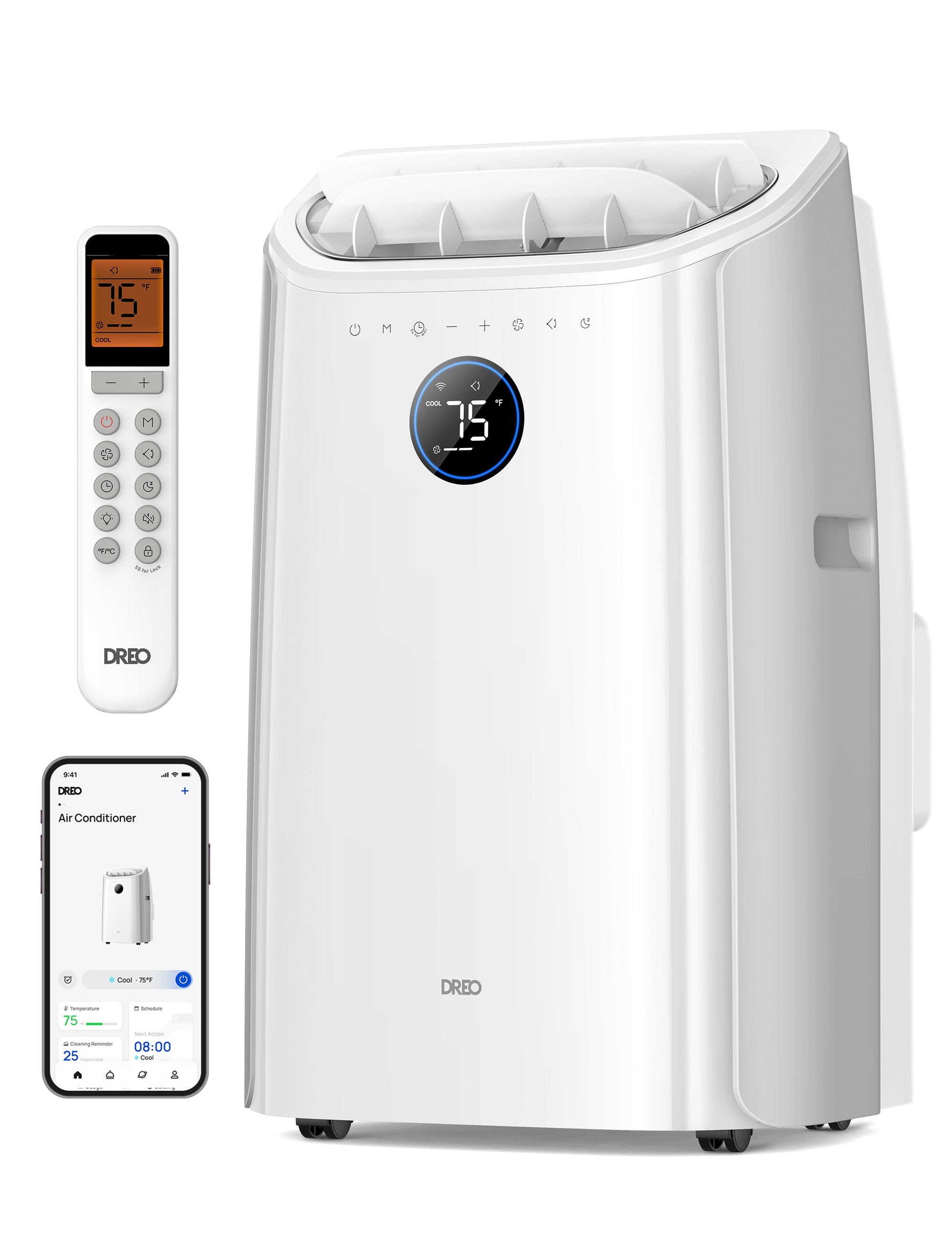 AC515S Smart Air Conditioner, 12000BTU