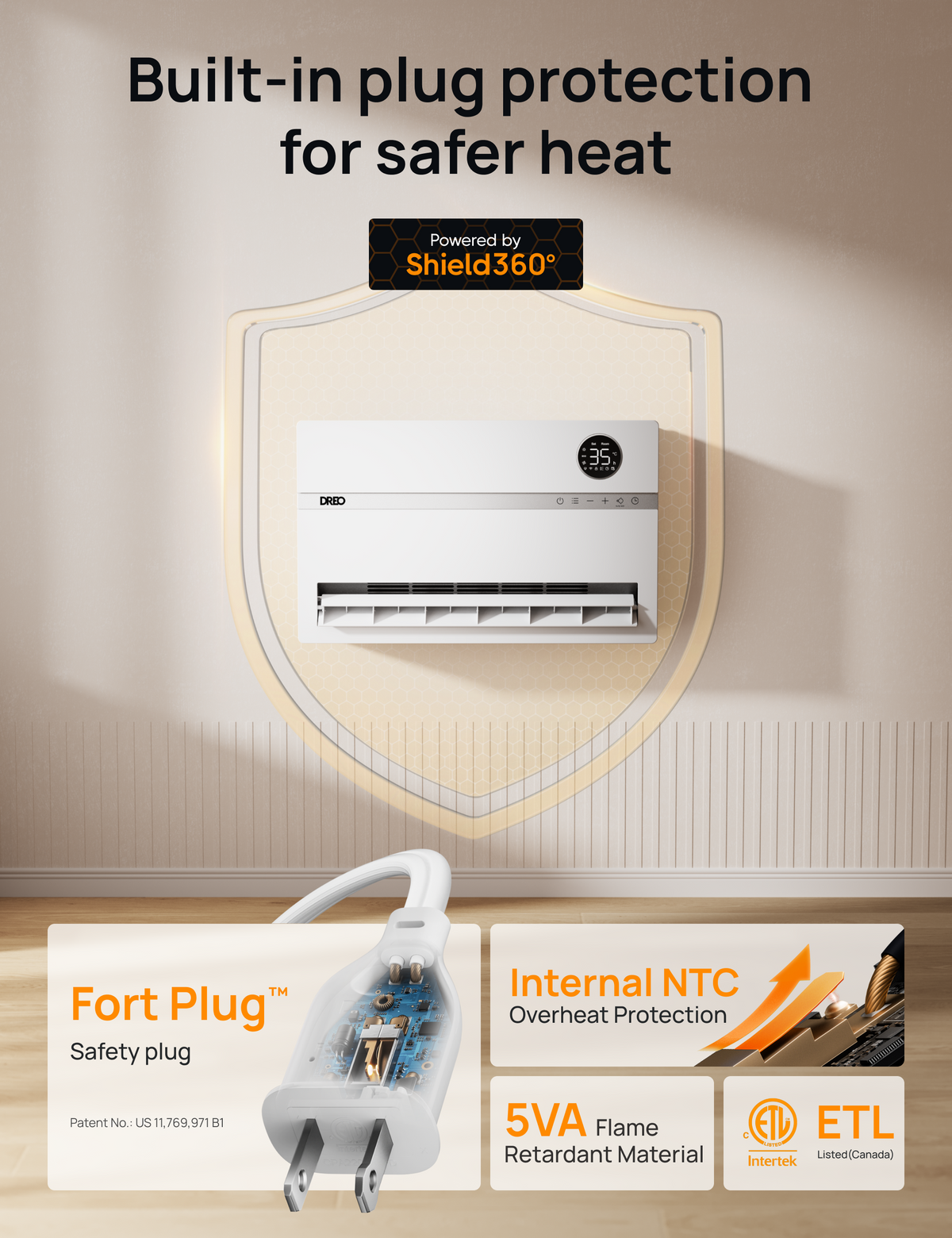 Wall-mounted Heater 729BS