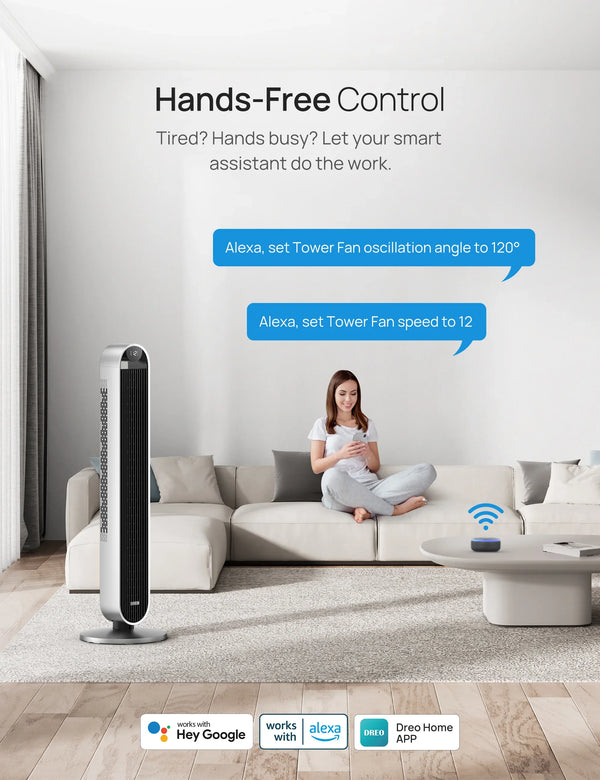 Dreo Smart Tower Fan Pilot Max S