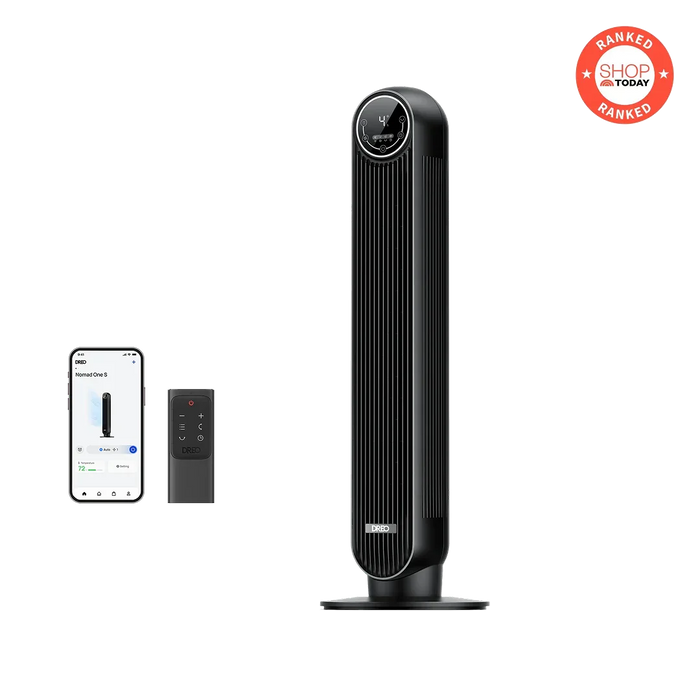 DREO Nomad One Best Smart Standing And Quiet Tower Fan Black — free download