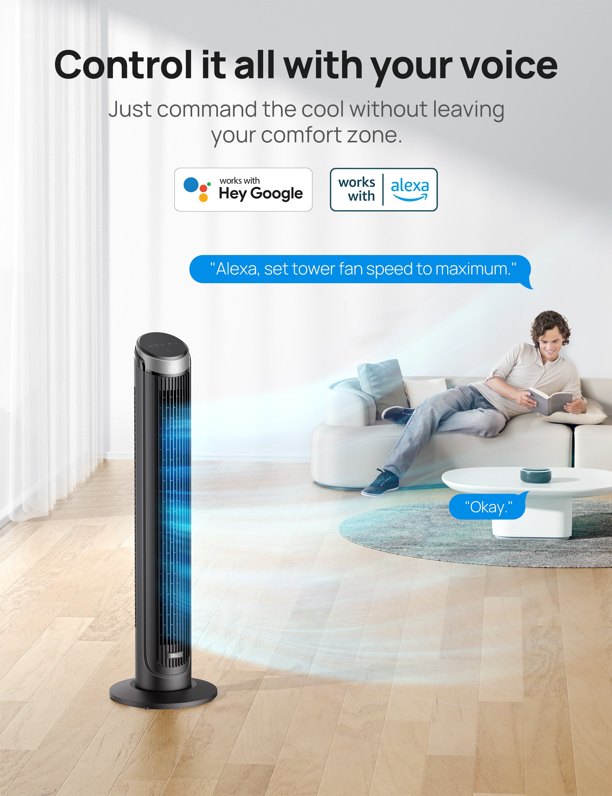 Tower Fan Cruiser Pro T3