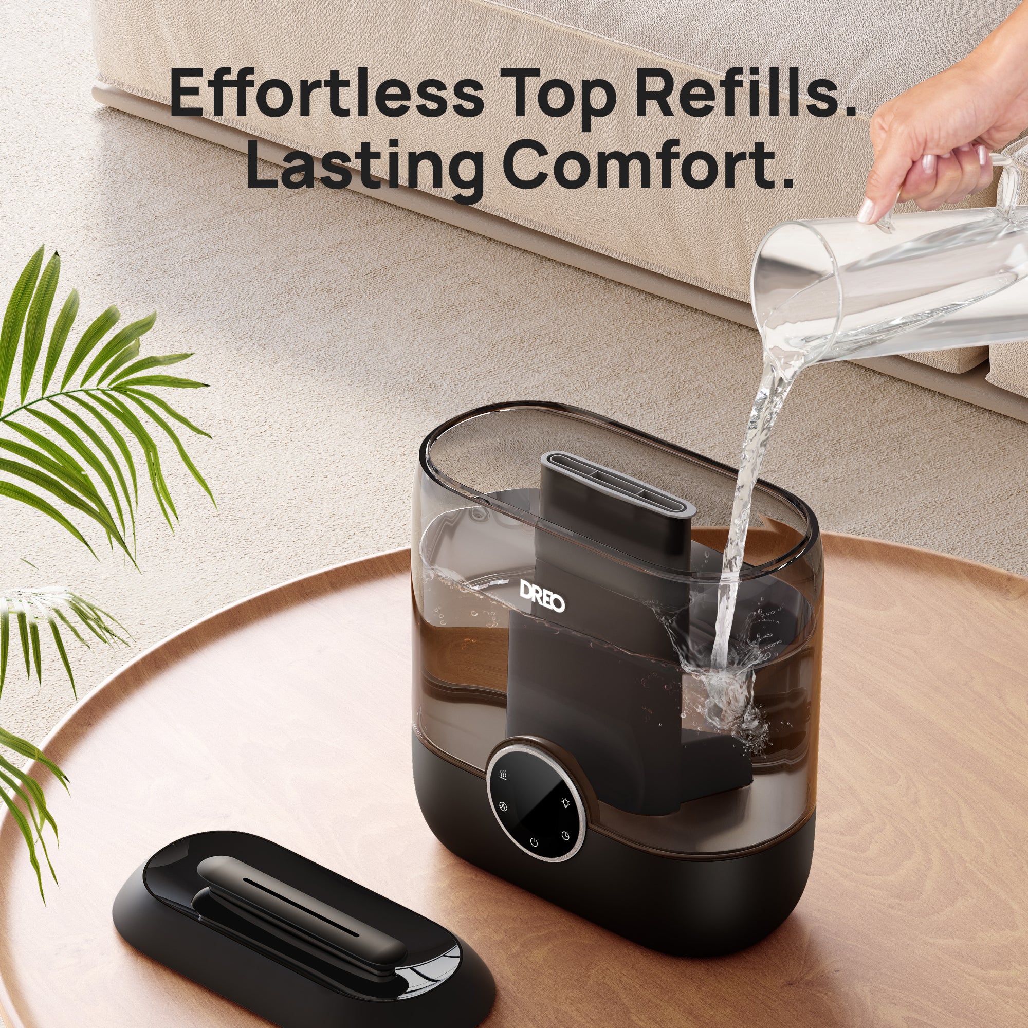 Effortless Top Refills.