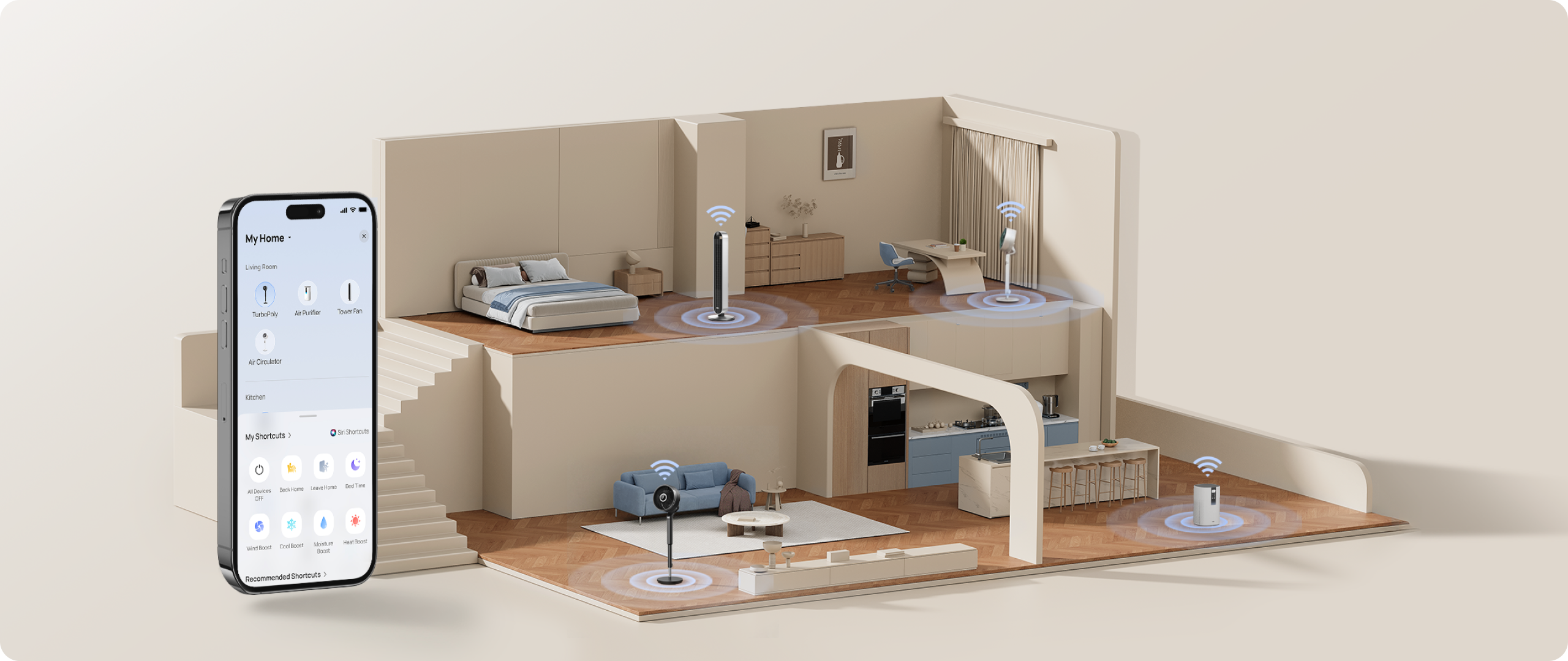 Seamless Room-to-Room Smart Control