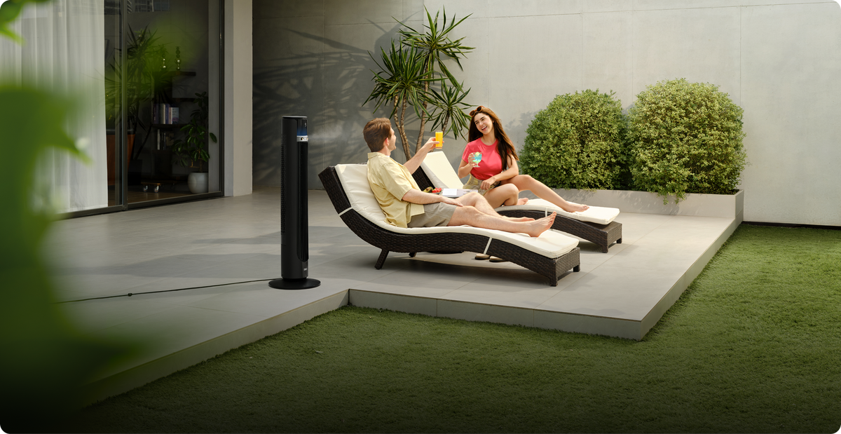 Stay cool under the harshest summer sun.